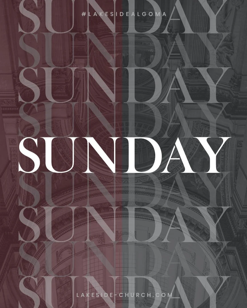 Sunday is here, and so are we!
Join us at Lakeside for worship at 8:30am or 10:00am, or stream online at lakeside-church.com