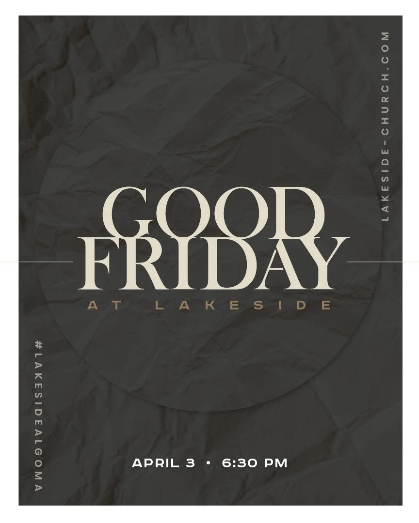 Christ died for you and is worthy of our praise!
Join us tonight at 6:30pm for a time of worship and communion as we reflect on Christ&rsquo;s sacrifice in this Good Friday Service.  Childcare available for those 5 and under.