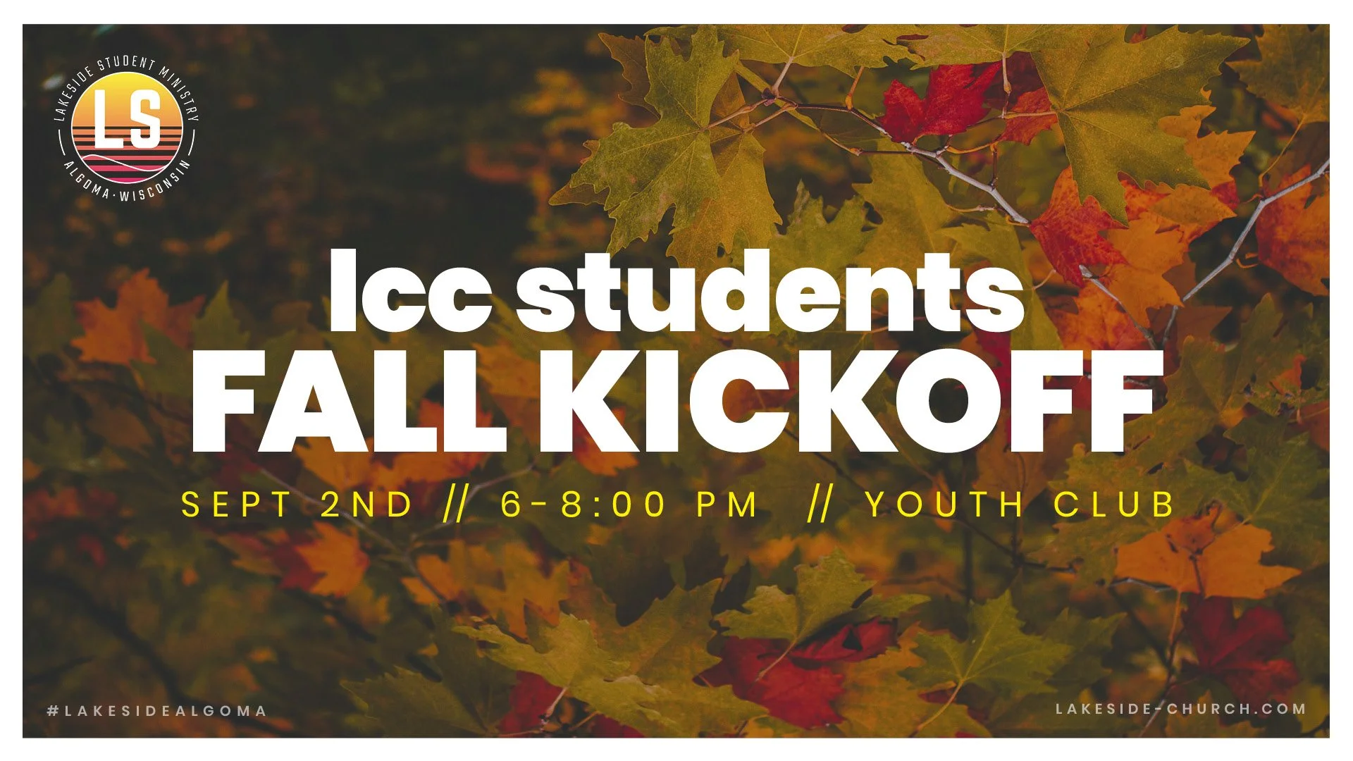 Lakeside Students Fall Kick Off