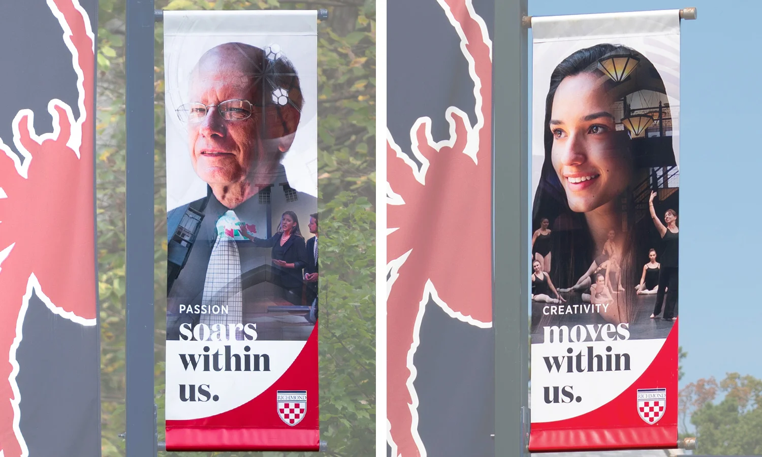 Campus banners