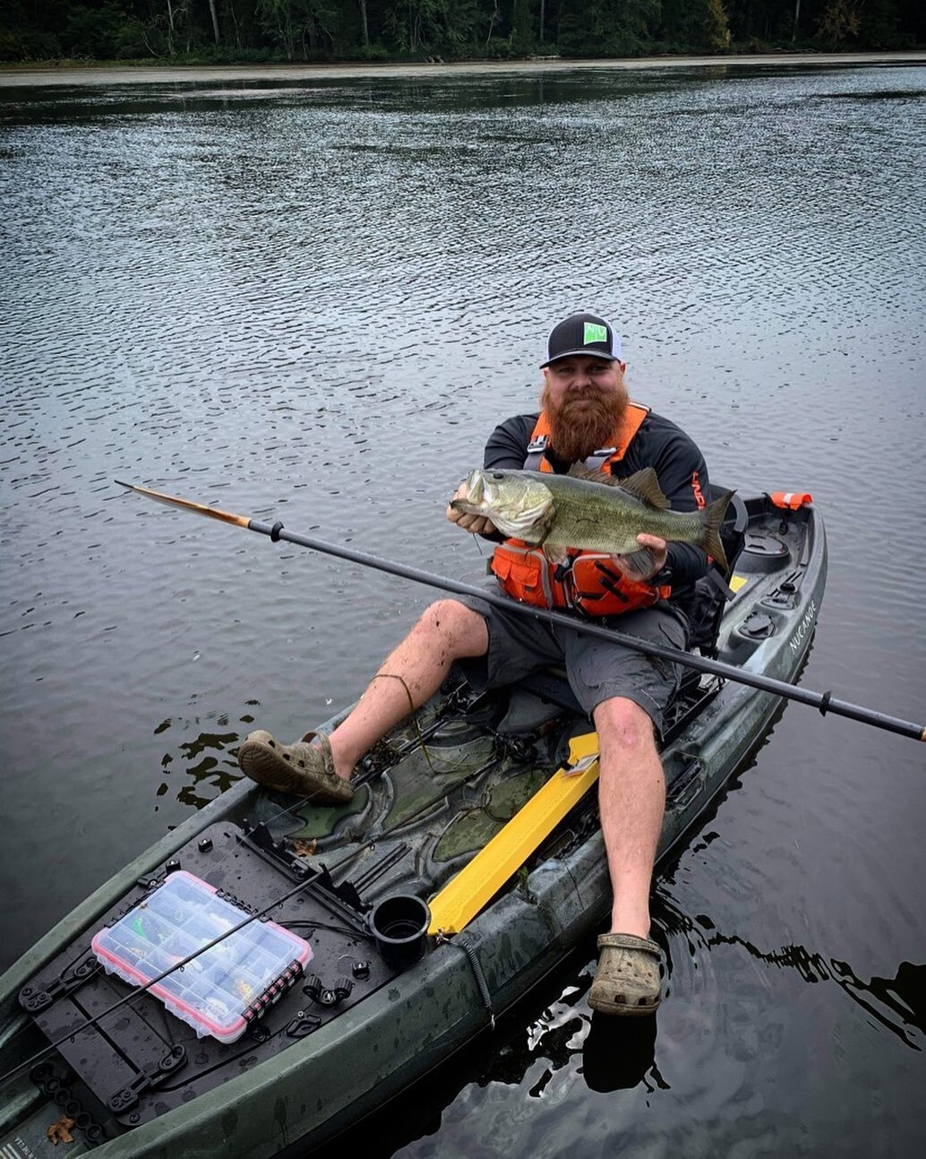 Jim Bob with a tank this past weekend! @down_south_kayak_fishing