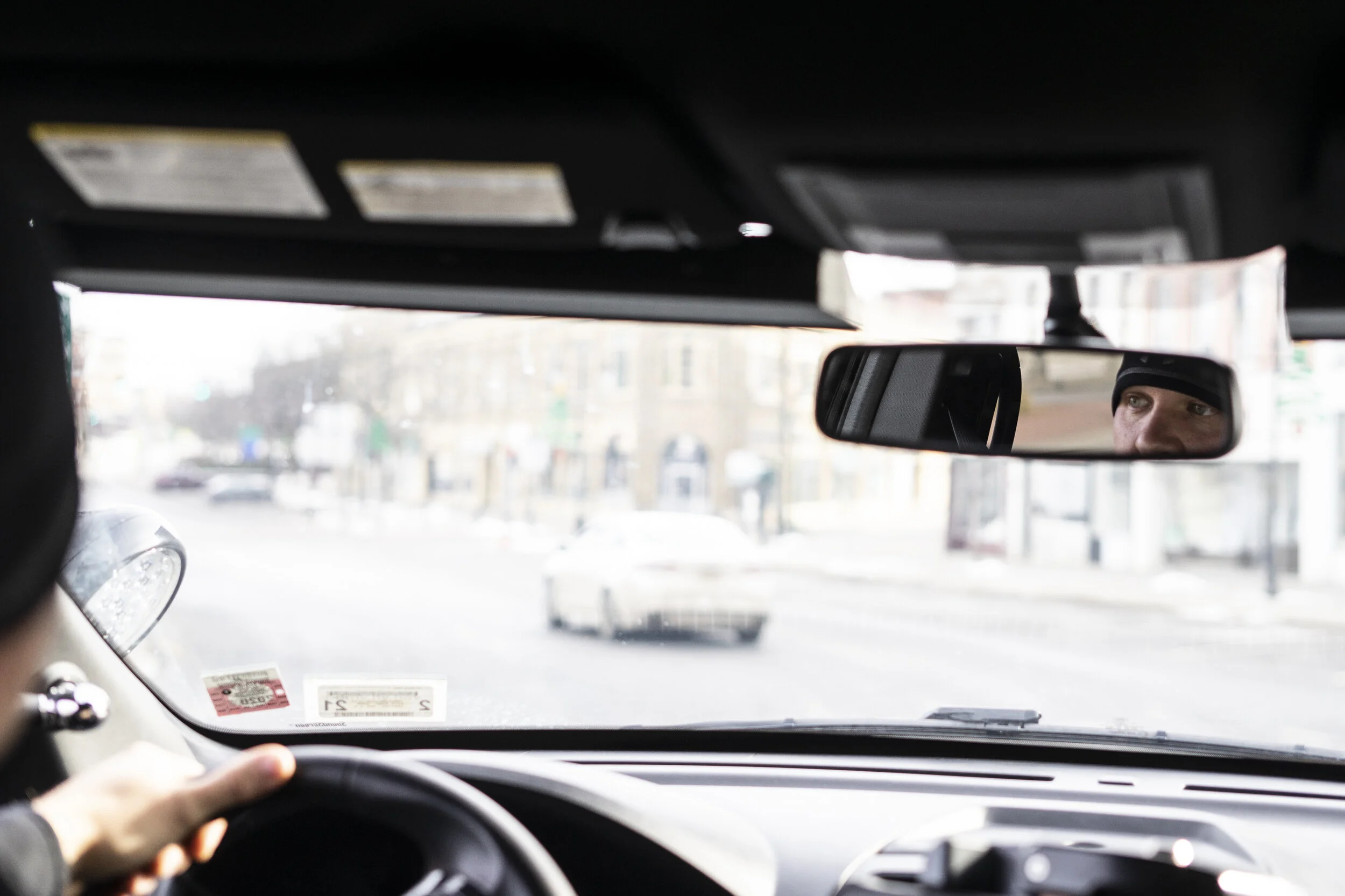  Watertown Police Officer Adam Beshures drives around the city of Watertown awaiting dispatches to respond to on Christmas Day. Beshures, who has been on duty the last eight out of ten Christmases, decides to work on the holiday so his coworkers can 