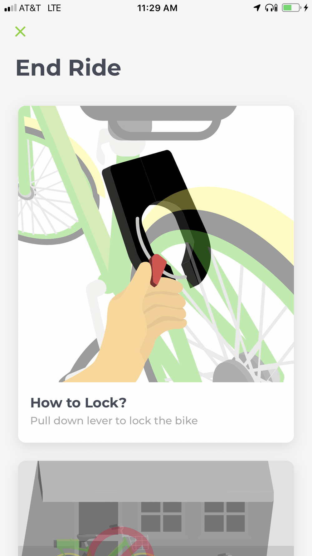 Lime Bike Locking Instructions