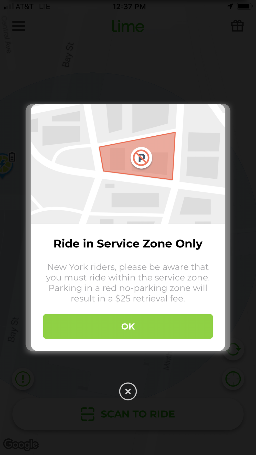 Don't Leave the Service Zone