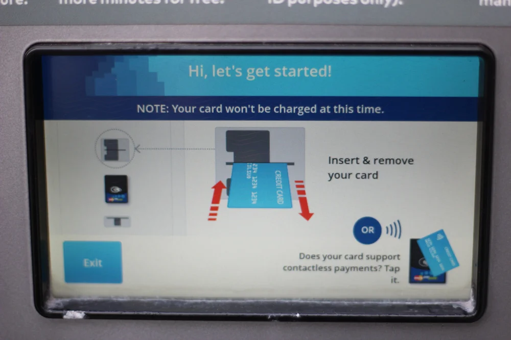 Insert Credit Card to Pay