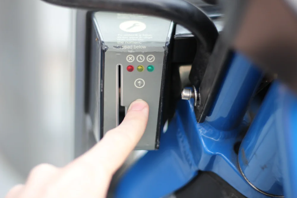 Citi Bikes Number Pad