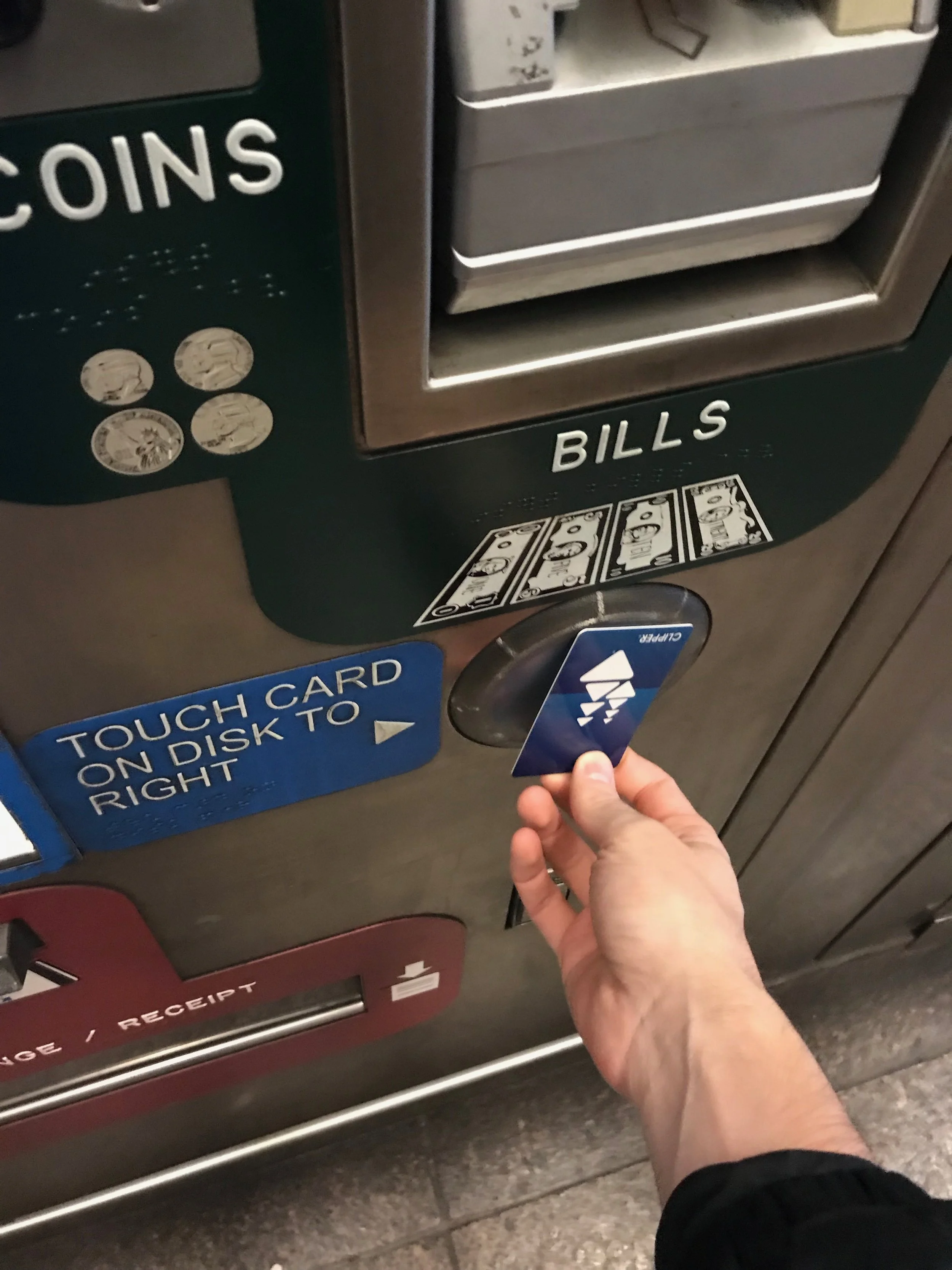 clipper card add value
