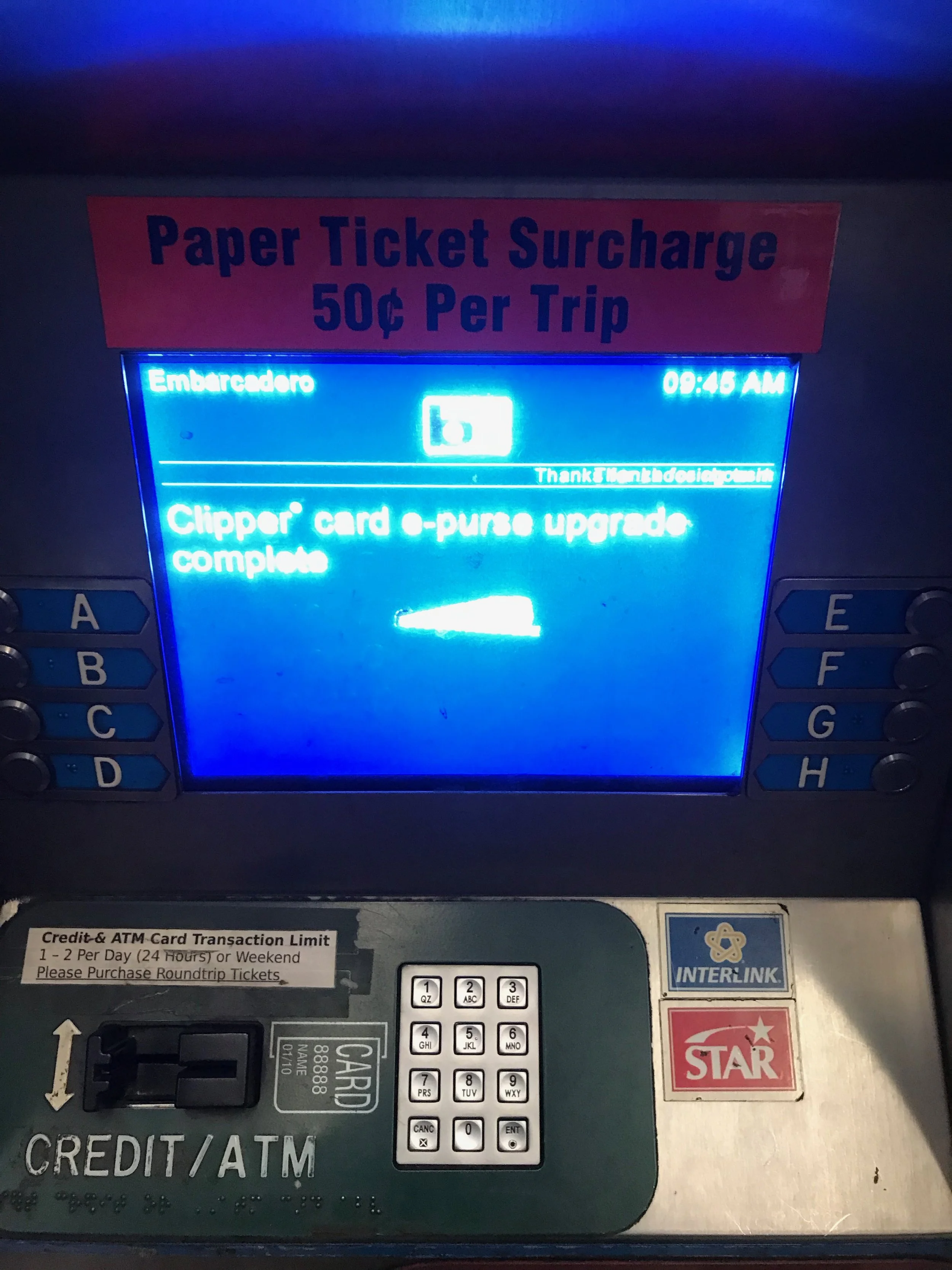 unlimited clipper card