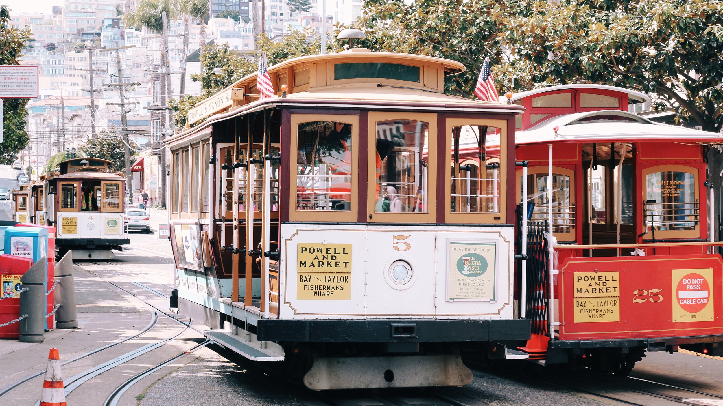 San Francisco Cable Cars — Tunnel Time