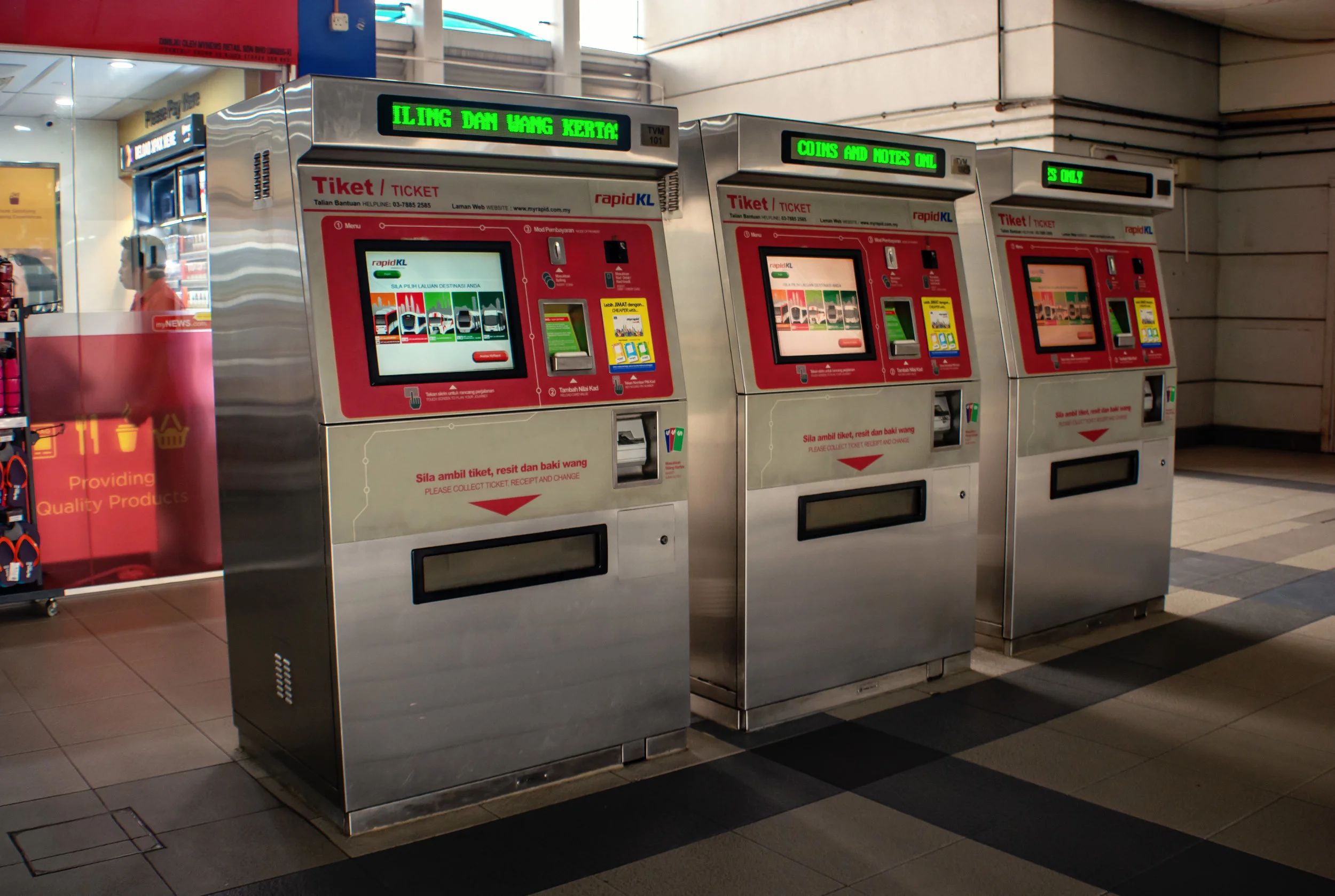 Kuala Lumpur Beam Scooters — Tunnel Time
