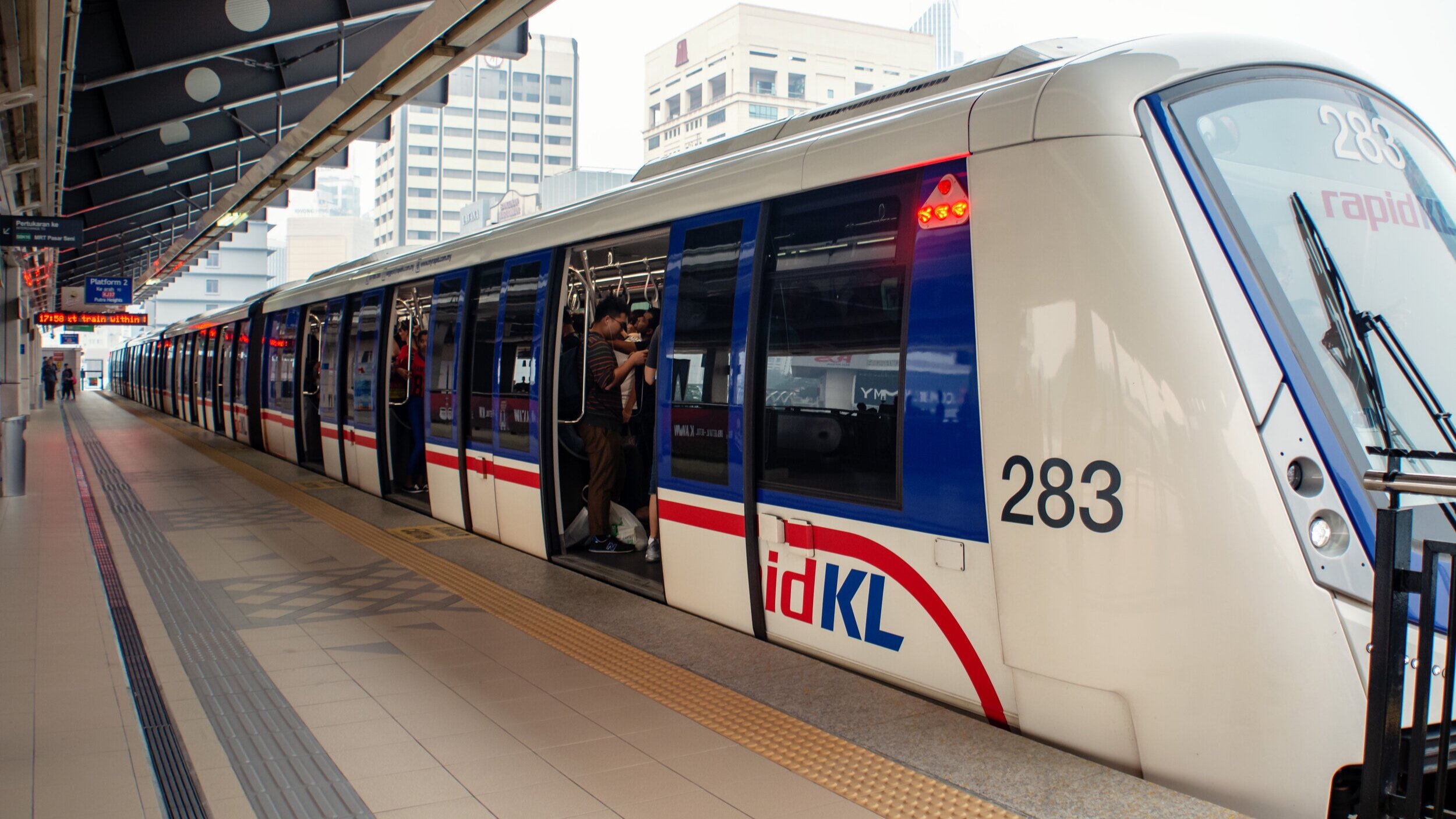 Tunnel Time Not a normal day at work for a Rapid KL staff.