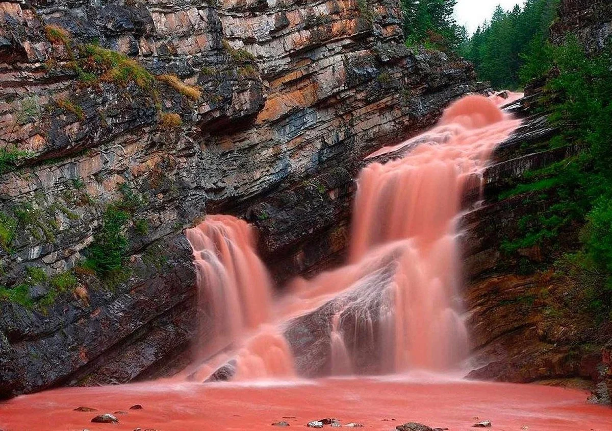 Ex. Red Water caused by excessive sediment fall