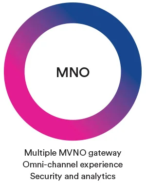 Multiple MVNO gateway Omni channel experience Security and analytics