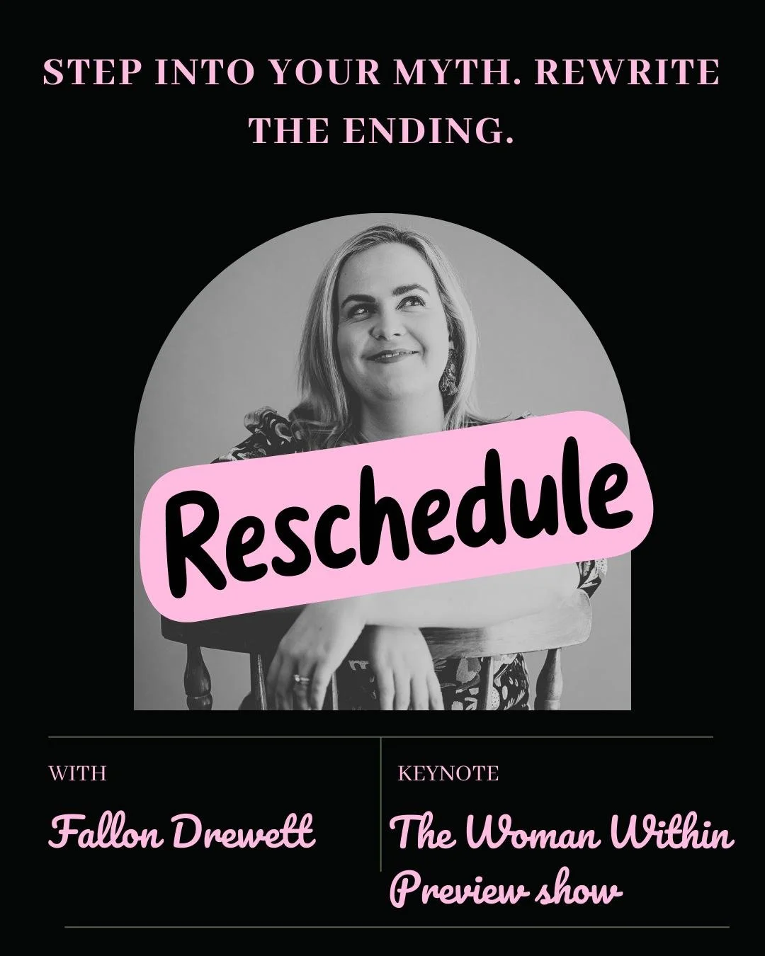 The Woman Within Preview &ndash; Rescheduled + Now Free

She&rsquo;s not just coming&hellip; she&rsquo;s arriving.
A little later than planned &mdash; but right on time.

Due to scheduling shifts (and a little divine timing), The Woman Within Preview