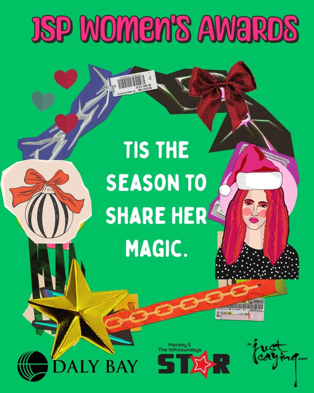 ✨Tis the Season to Share Her Magic ✨

Nominate the woman who lights up your world &mdash; in loud or quiet ways in the JSP Women's Awards 2026. 
Let&rsquo;s make sure she knows her impact.

💛 Link in bio to nominate.

#dalybay #thejustsayingproject 
