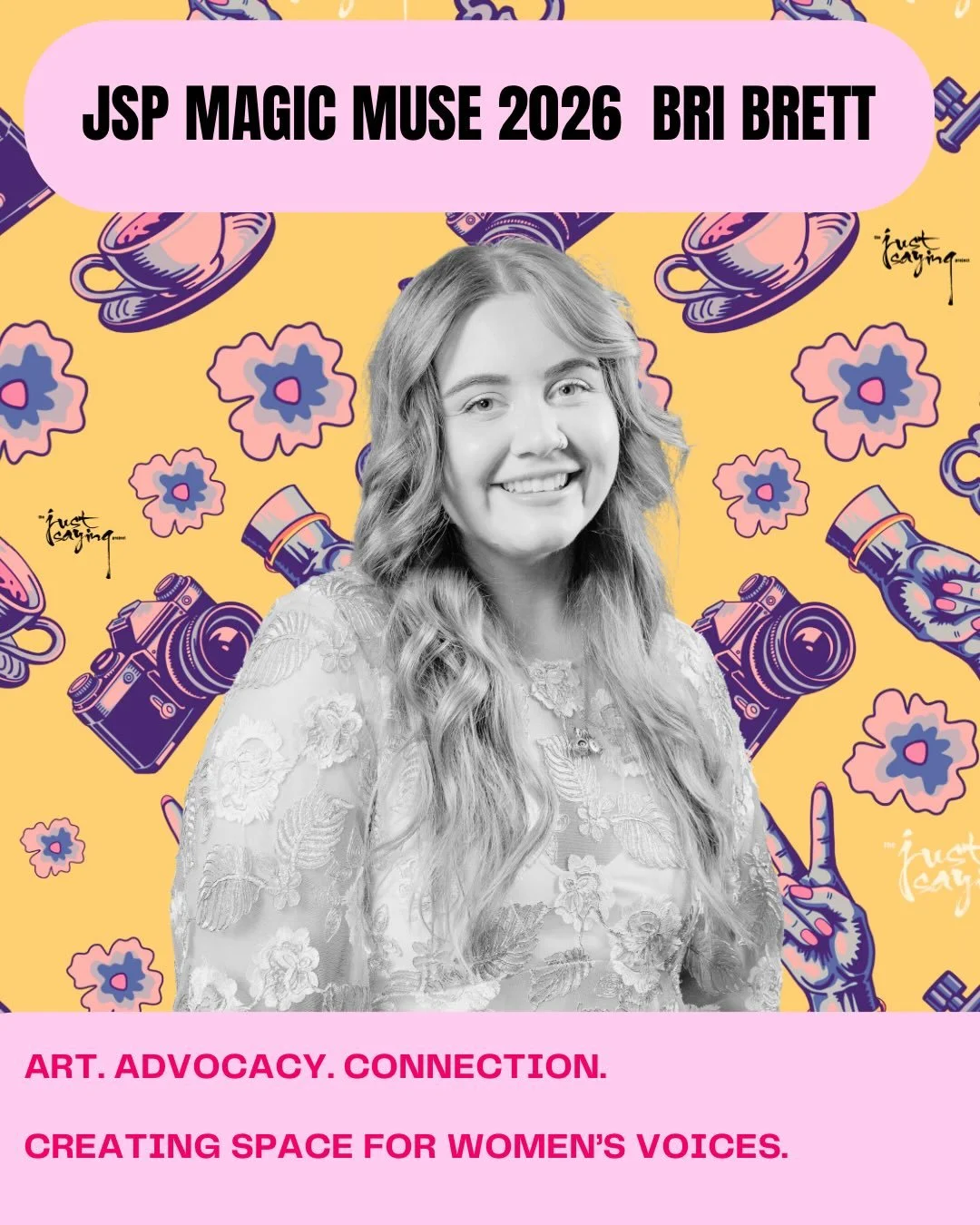 MAGIC MUSE WINNER | JSP Women&rsquo;s Awards 2026

What happens when art meets honesty, courage and care?
For Bri Brett, creativity is a language of connection &mdash; one that turns the hidden and the hard into shared healing.

Named the 2026 Magic 
