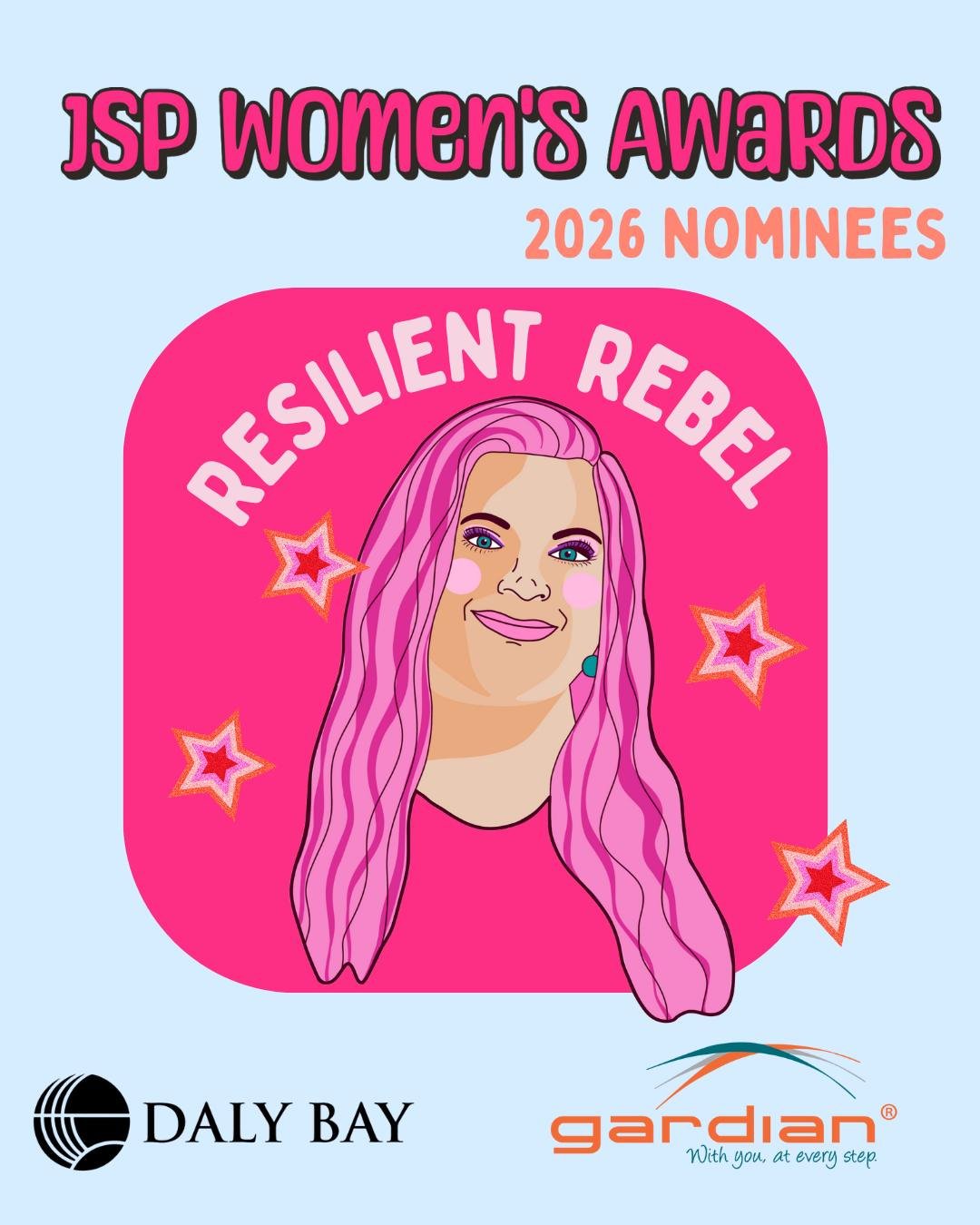 2026 NOMINEES | Resilient Rebel 

These women have faced adversity and chosen to grow from it.

Congratulations to all this year's nominees and thanks to @gardianmackay  for sponsoring the award 

#dalybay #BMA #womensstories #jspwomensawards26 #wome