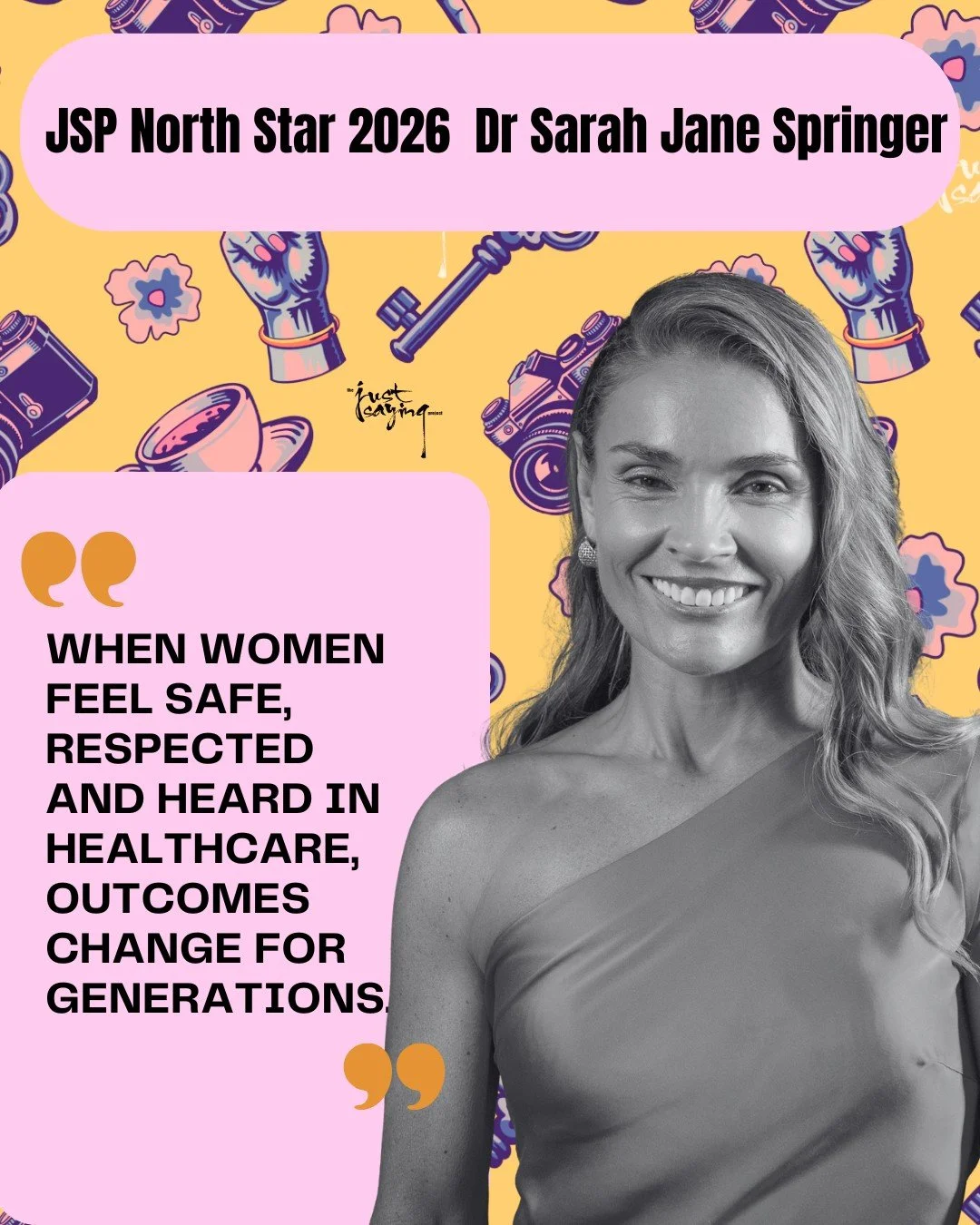 North Star Award 2026: Dr Sarah Springer ✨
Dr Sarah Jane  Springer is lighting the way for healthcare that is culturally safe, community led and deeply respectful of identity and lived experience.
Her leadership reminds us that true wellbeing begins 