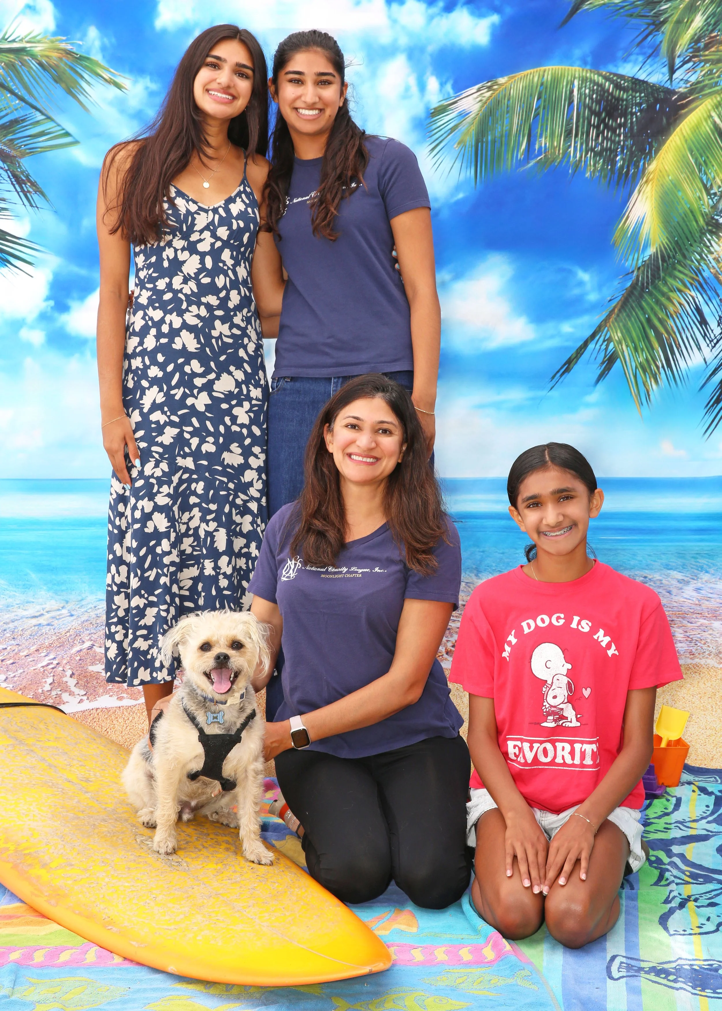 Vickie and Sonali and Family With Maverick.jpg