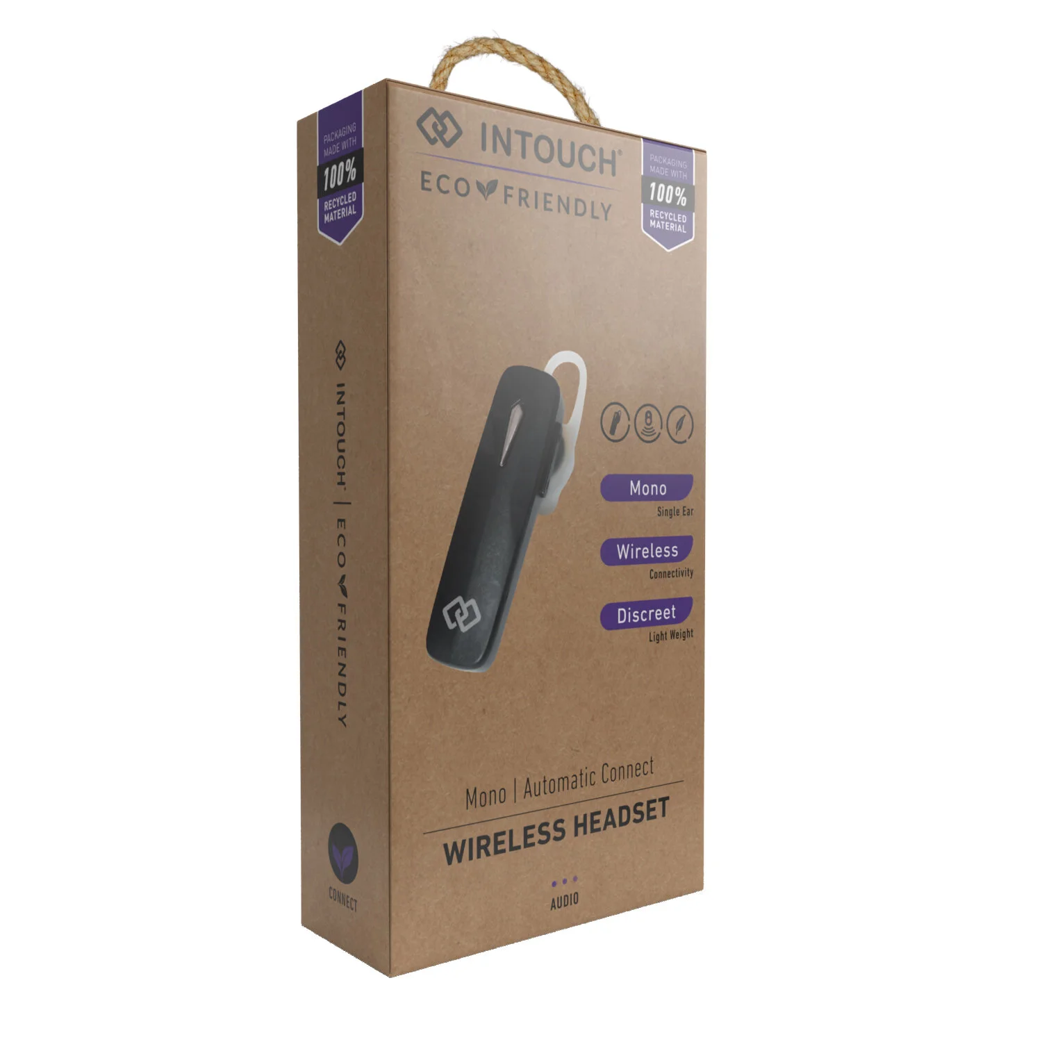 Mono Bluetooth Headset — INTOUCH