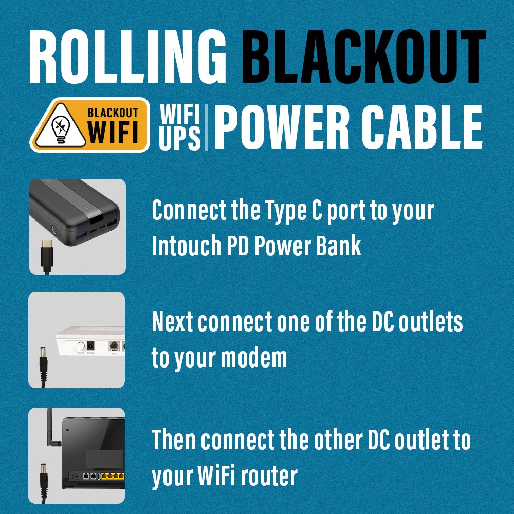 Intouch Rolling Blackout_Wifi UPS Cable