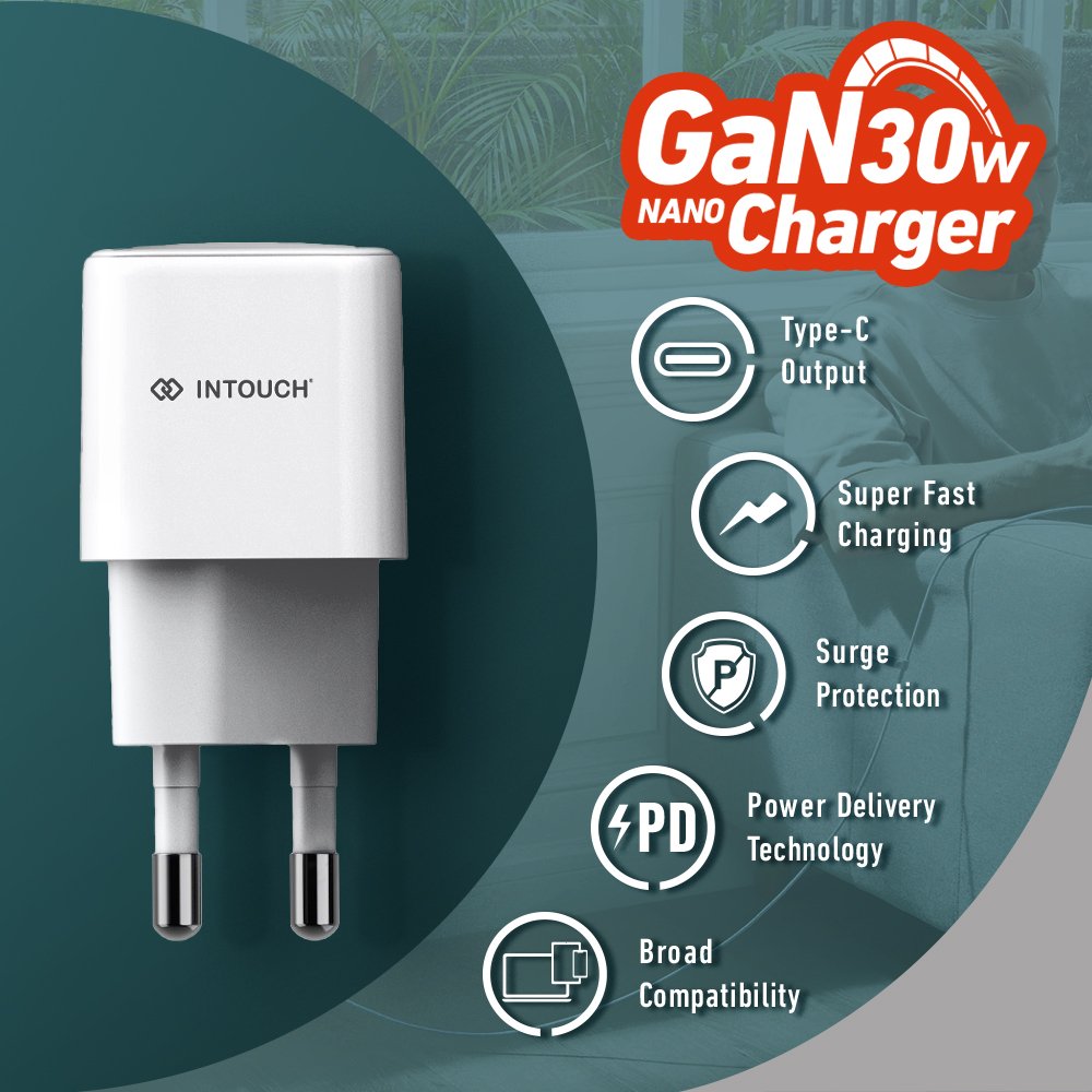 Intouch_30W GaN PD Charger
