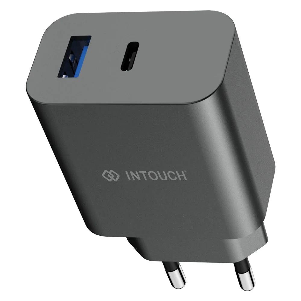 20W Dual Wall Charger with Type A+C