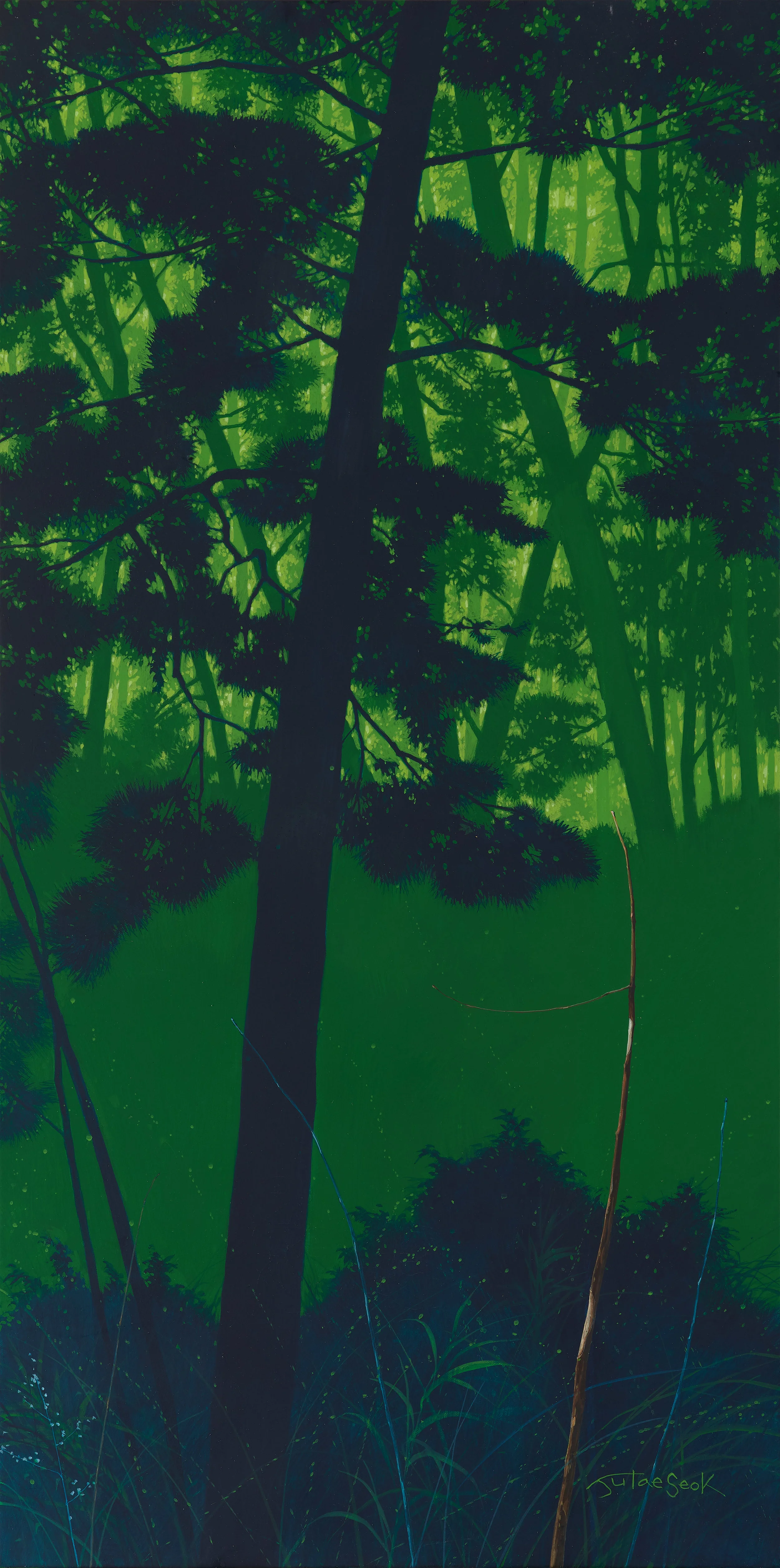 nature - image / 60 x 120 cm / acrylic on canvas / 2015