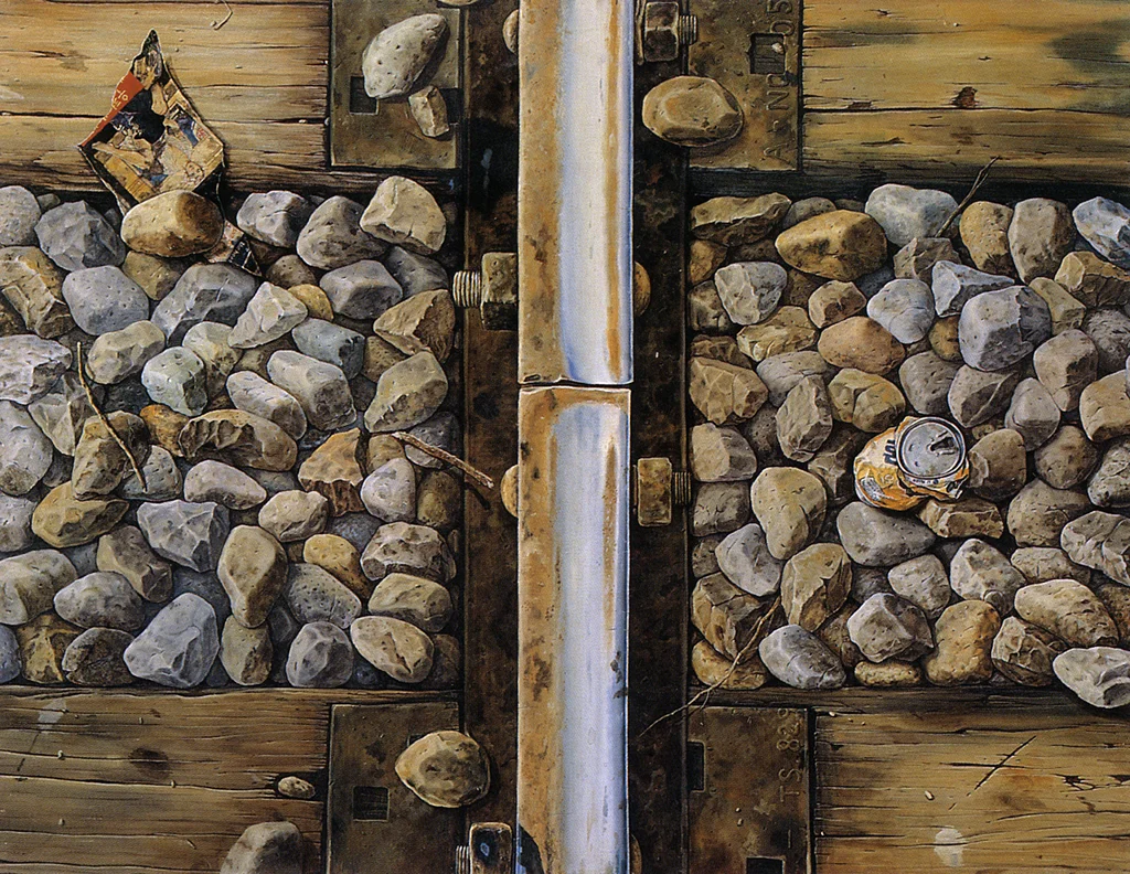 railroad / 112 x 145.5 cm / acrylic on canvas