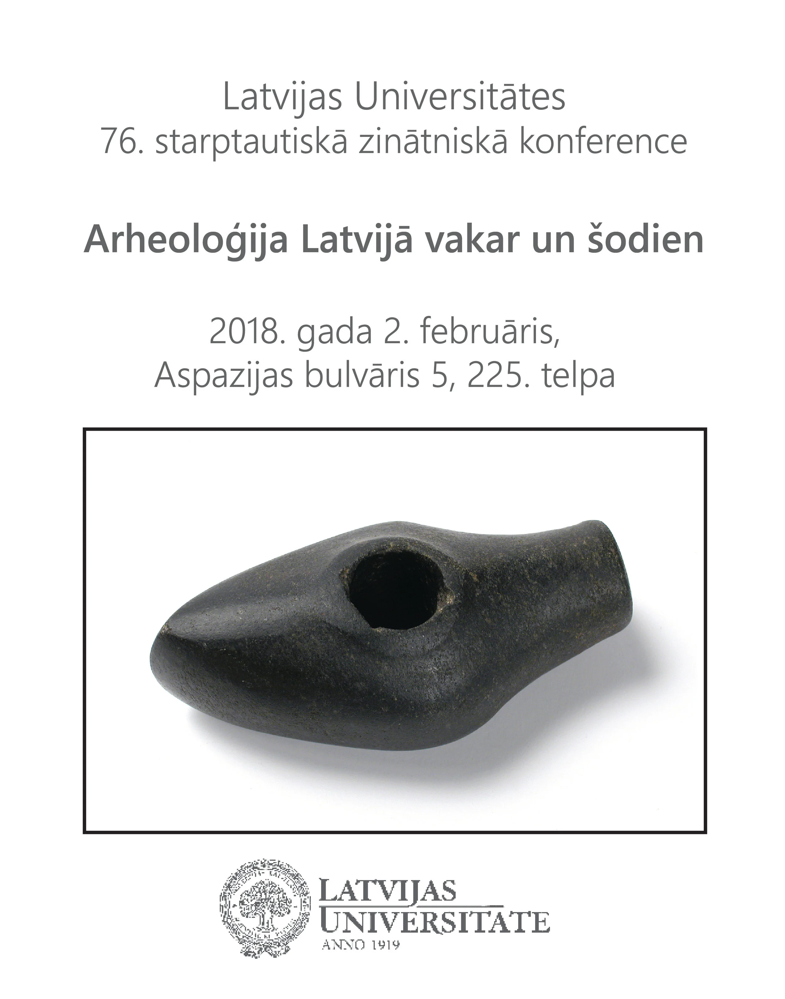 LU 76. konferences arheoloģijas sekcija