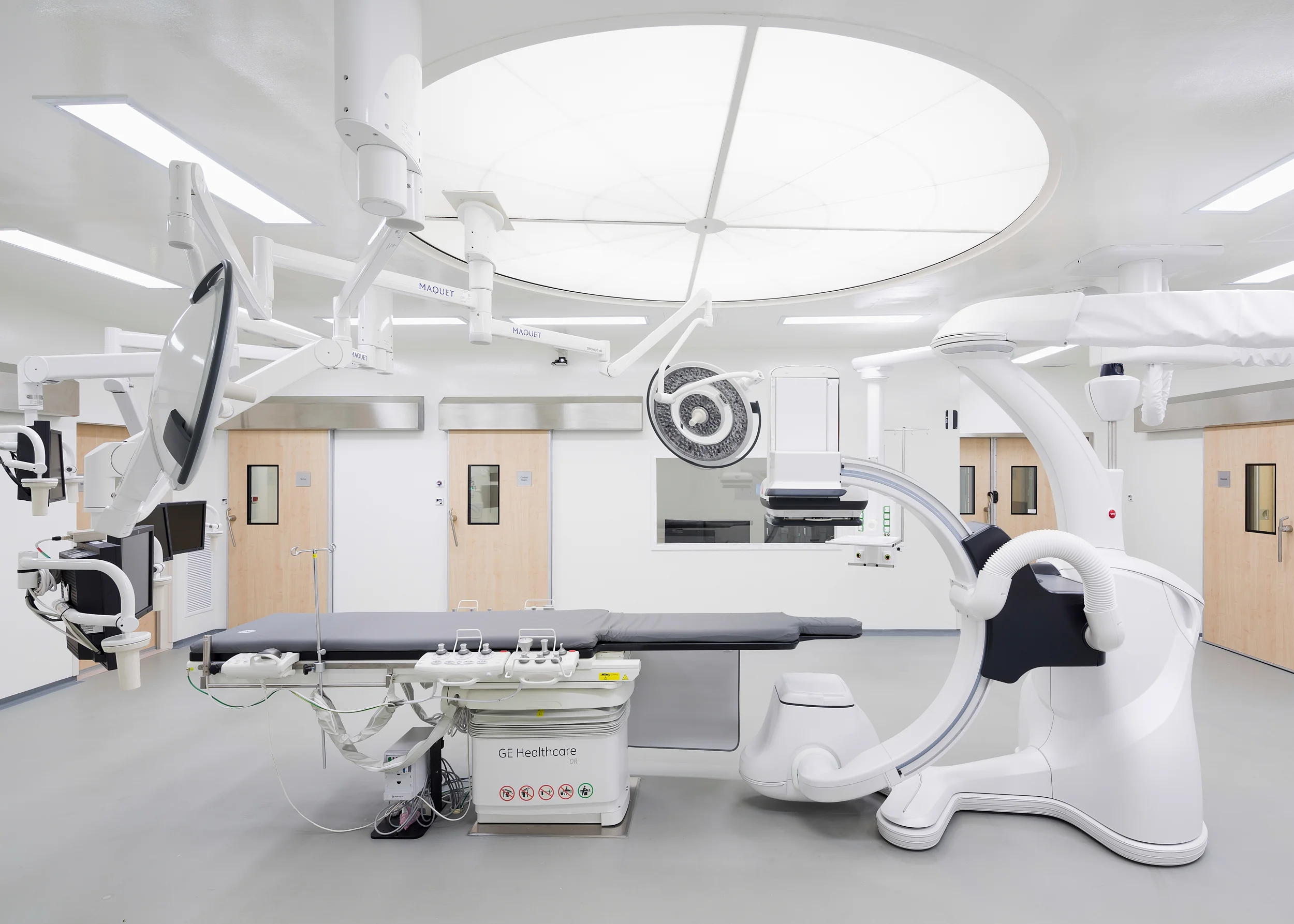 invasive cardiac laboratory operating theatre Tan Tock Seng hospital design / client: archlab
