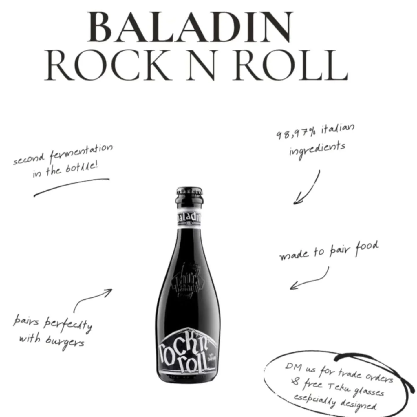 🎸 Rock 'n' Roll &amp; Burgers: &Tau;&omicron; &alpha;&pi;ό&lambda;&upsilon;&tau;&omicron; Urban Pairing &tau;&eta;&sigmaf; &Alpha;&theta;ή&nu;&alpha;&sigmaf;! 🍔

&Eta; Baladin Rock 'n' Roll &delta;&epsilon;&nu; &epsilon;ί&nu;&alpha;&iota; &mu;&iota