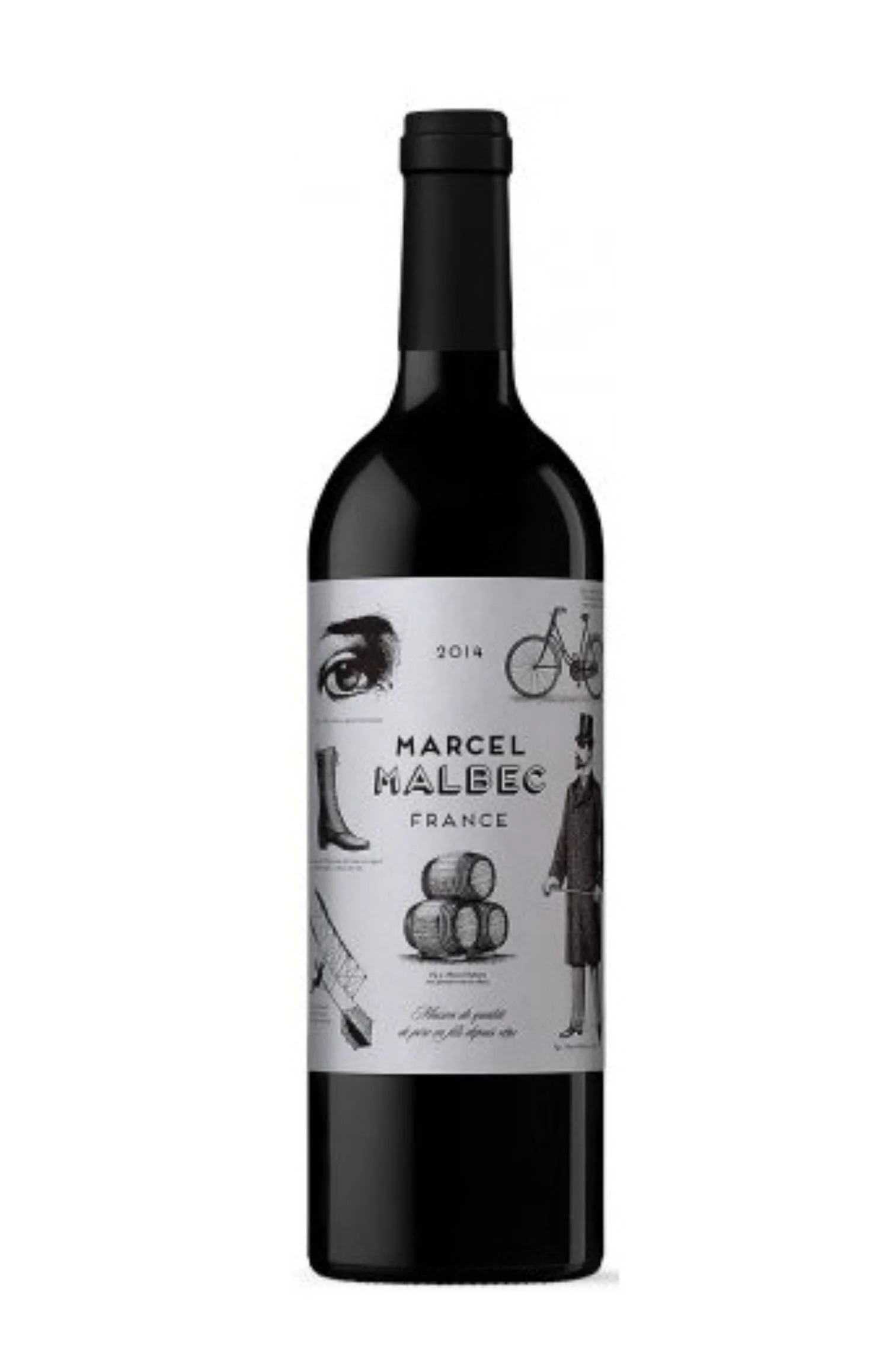 Château du Cèdre, Marcel, ερυθρός ξηρός