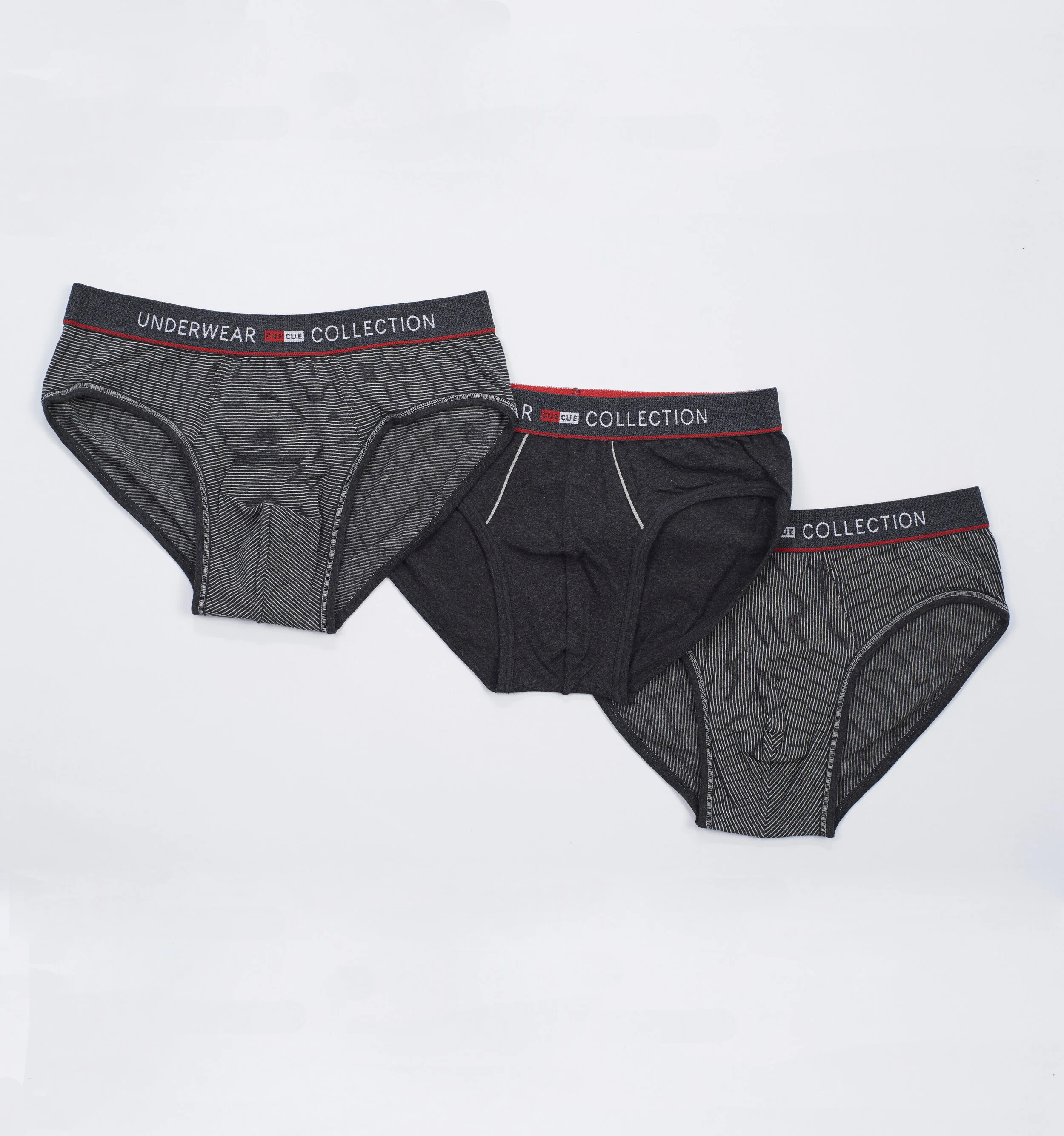 · PACK 3 · SLIP RAYAS GRIS