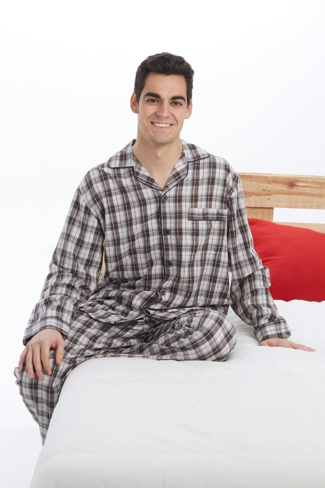 · PIJAMA · ABIERTO BOTONES TODO TELA