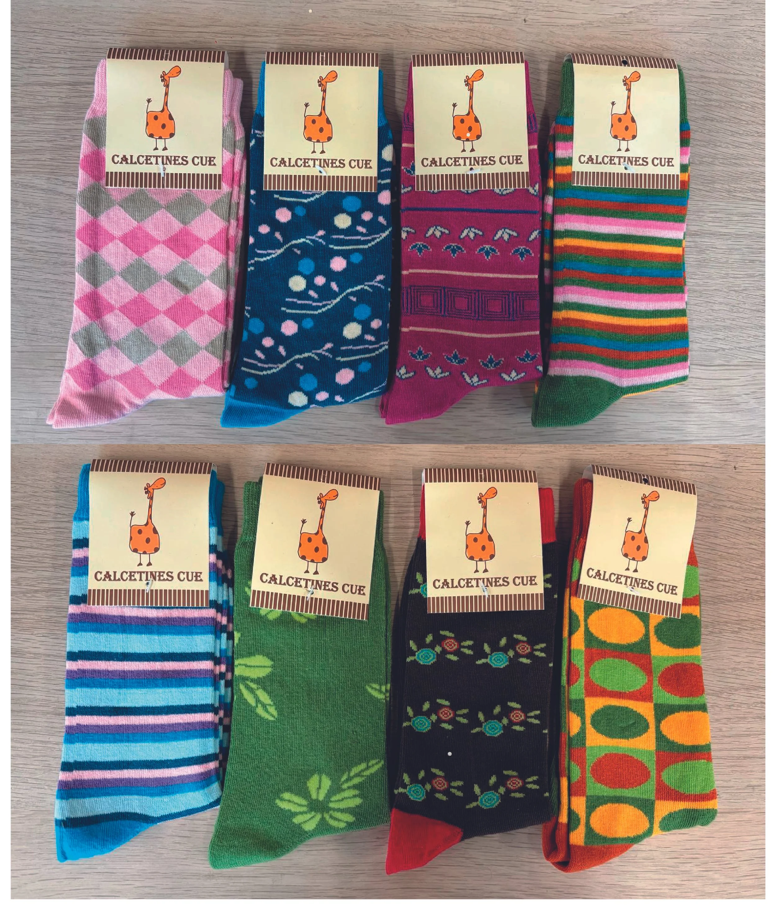 ¡OFERTA! PACK 8 CALCETINES M2