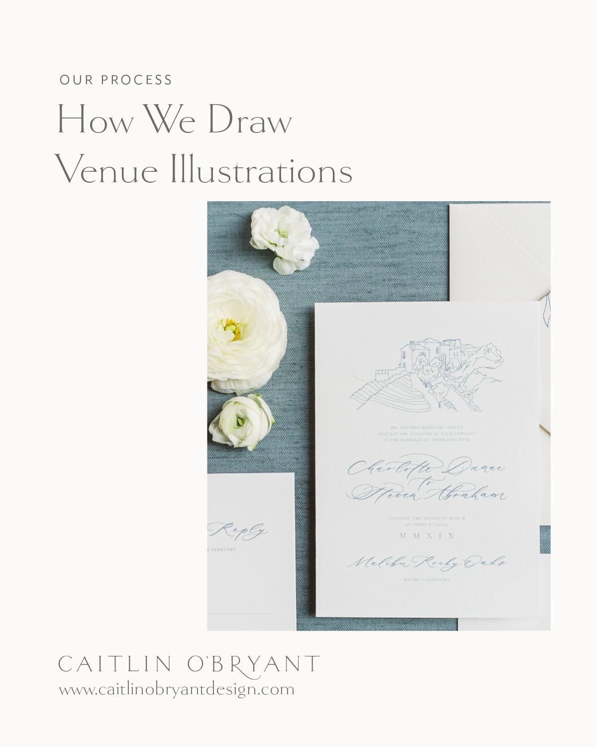 How We Draw Venue Illustrations Caitlin O Bryant Design