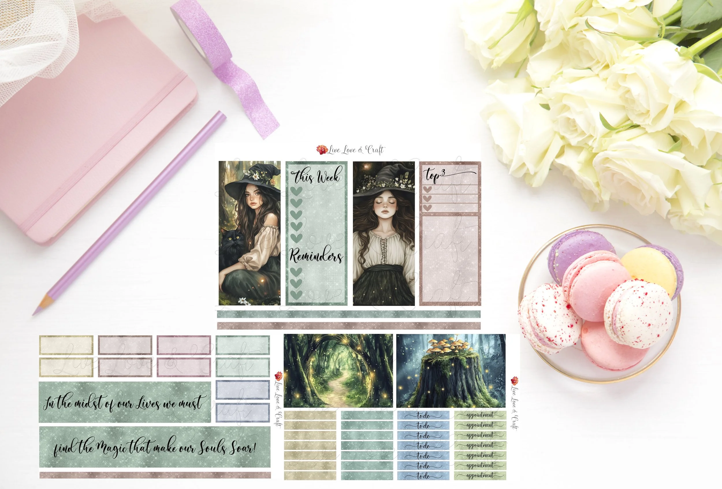 Vertical Weekly Kit - Find the Magic that makes your Soul Soar!