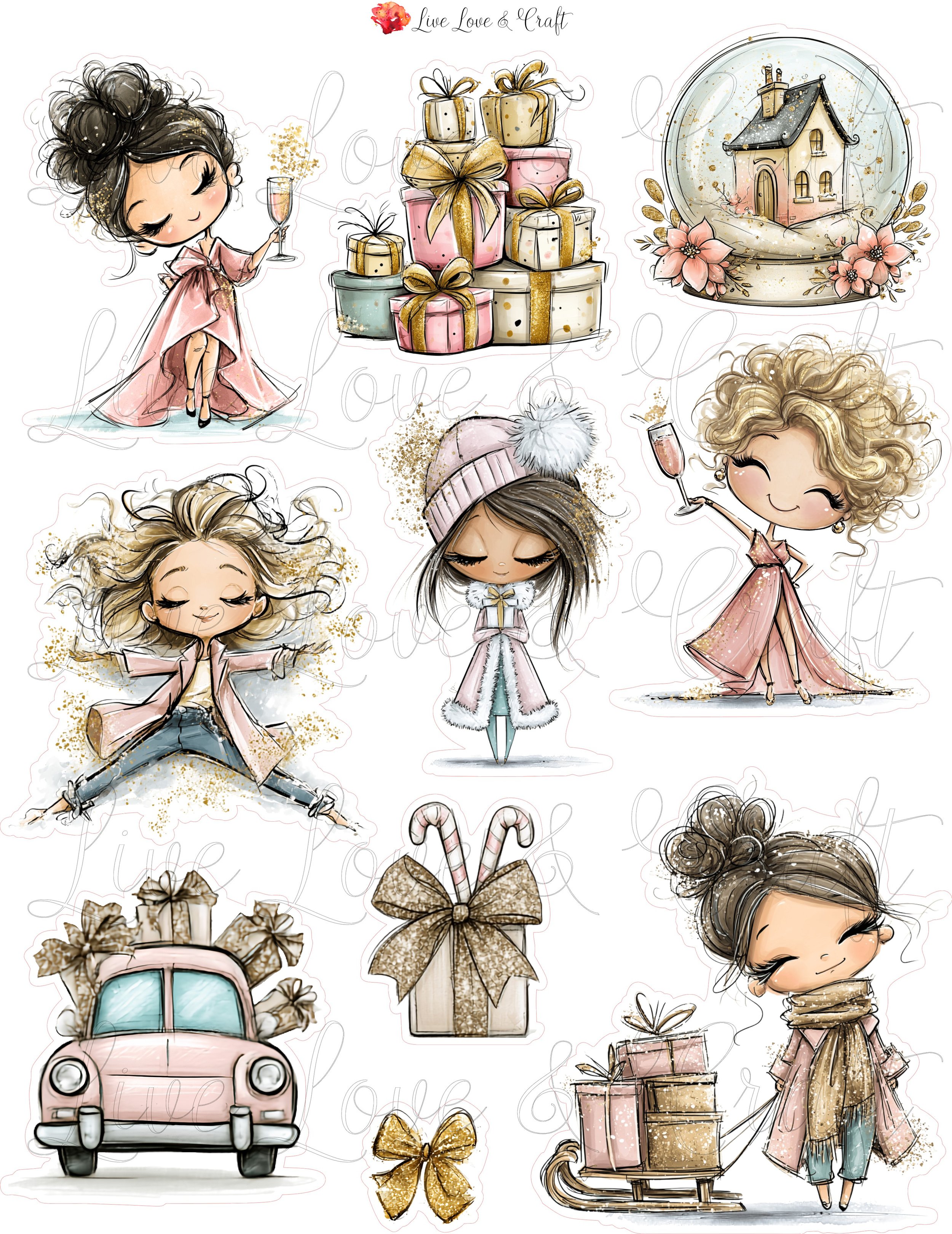 DIE CUTS XMAS GLITTER 3 .jpg