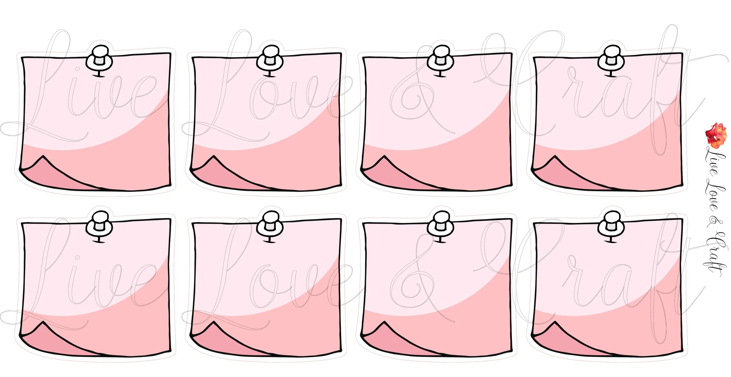 PINK WHITE PIN STICKY NOTES .jpg
