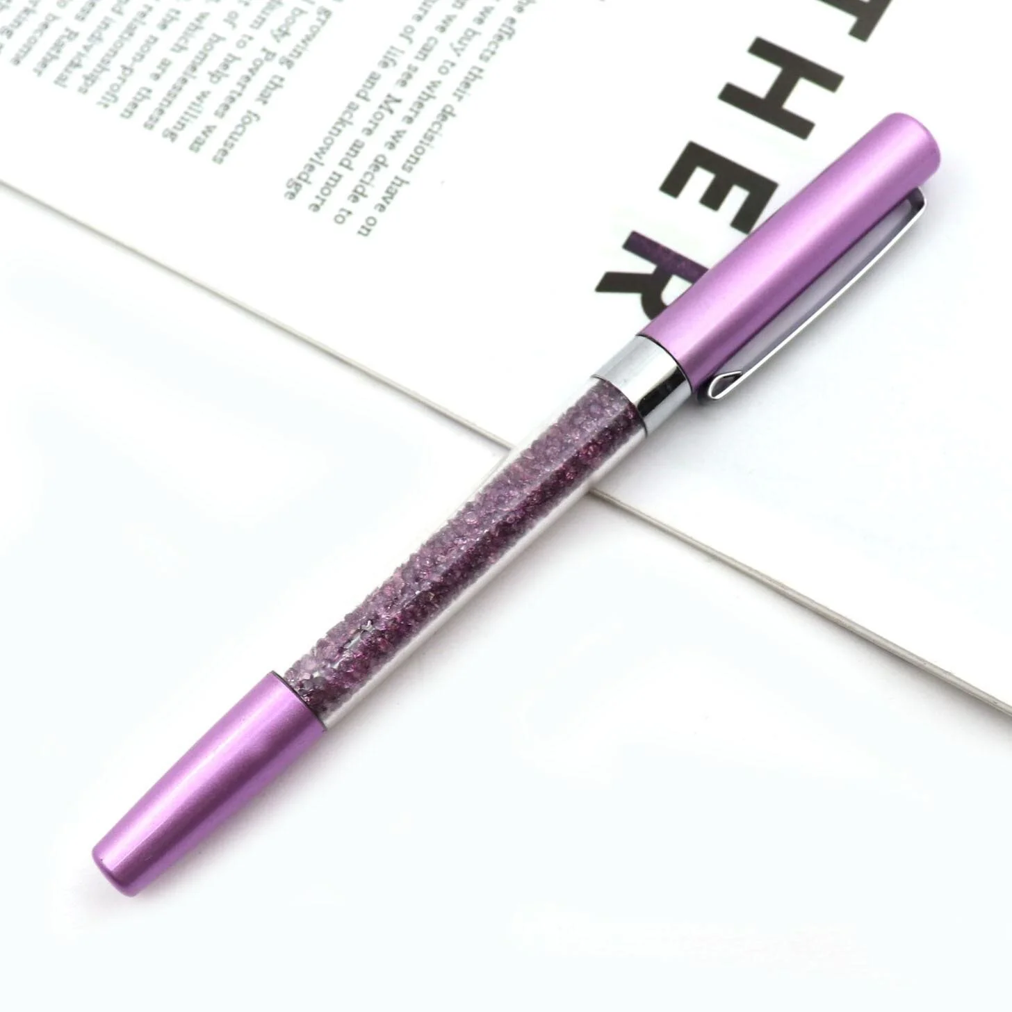 LLC Lilac Crystal Pen