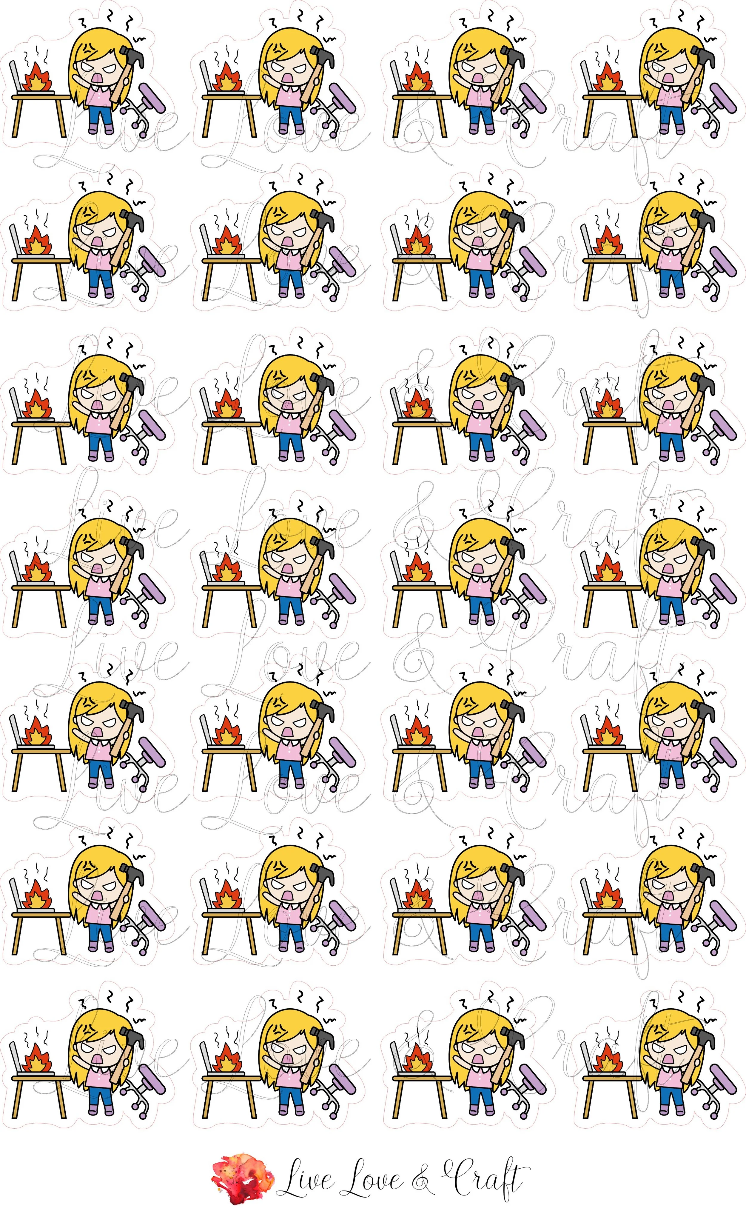 LEXI PLANS - AAARRGGHH BLONDE .jpg
