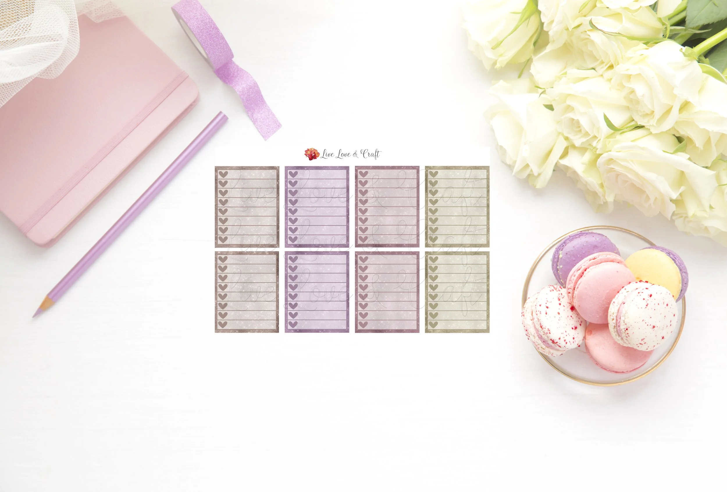 Checklist Shadow Boxes - A Cozy Sunday Afternoon!