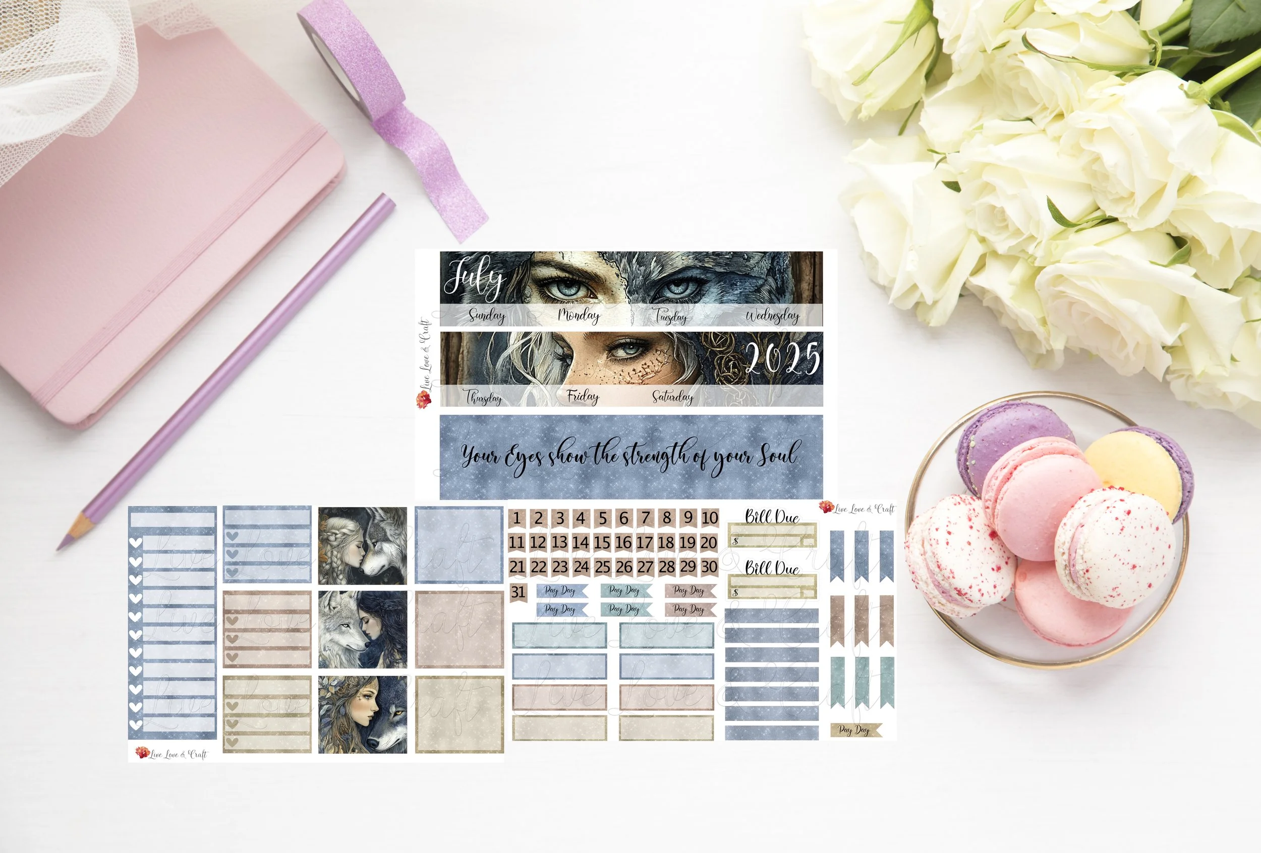 Monthly Kit - Your Eyes show the strength of your Soul!