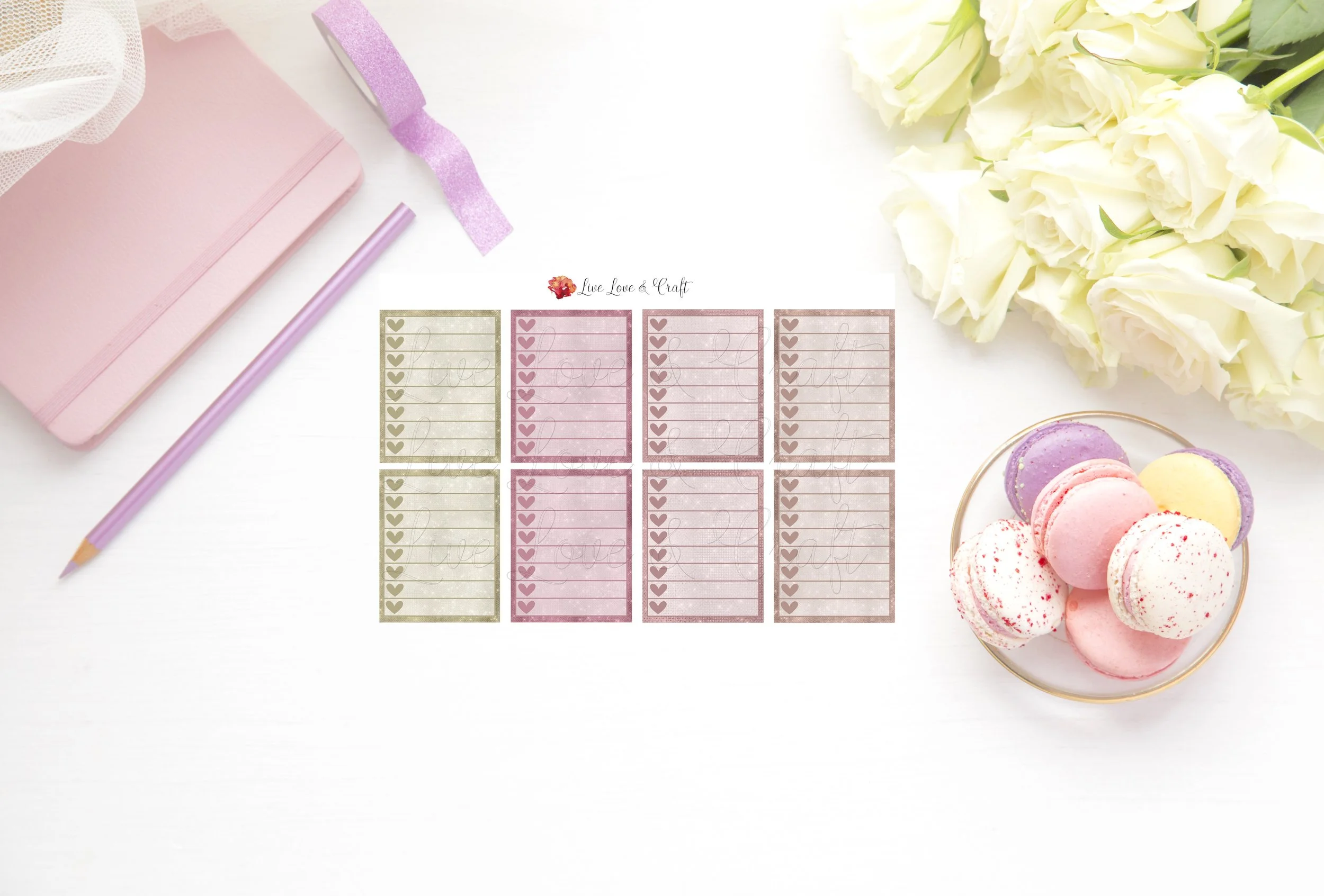 Checklist Shadow Boxes - Love as deeply as if it were forever!