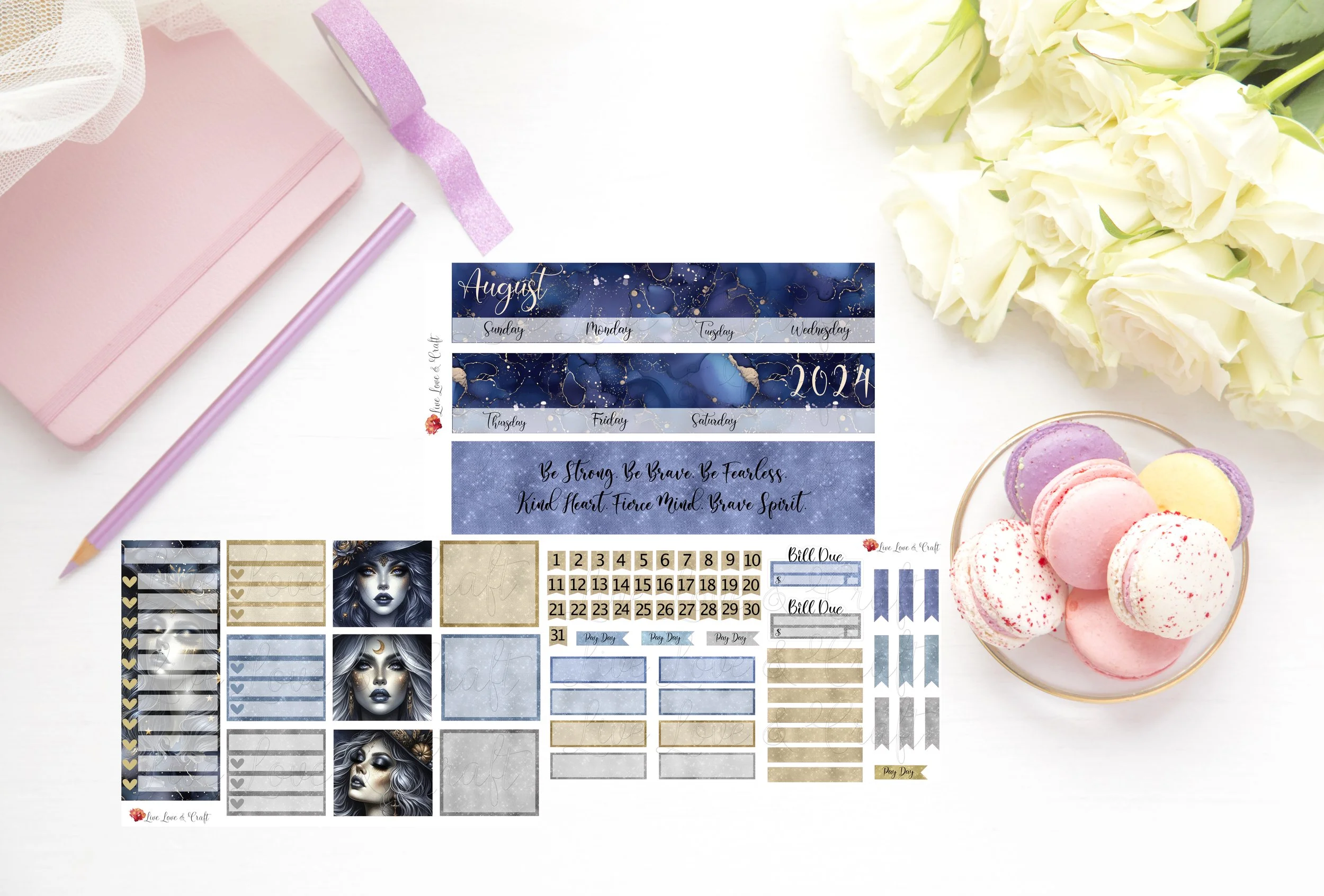 Monthly Kit - Be Strong. Be Brave. Be Fearless.