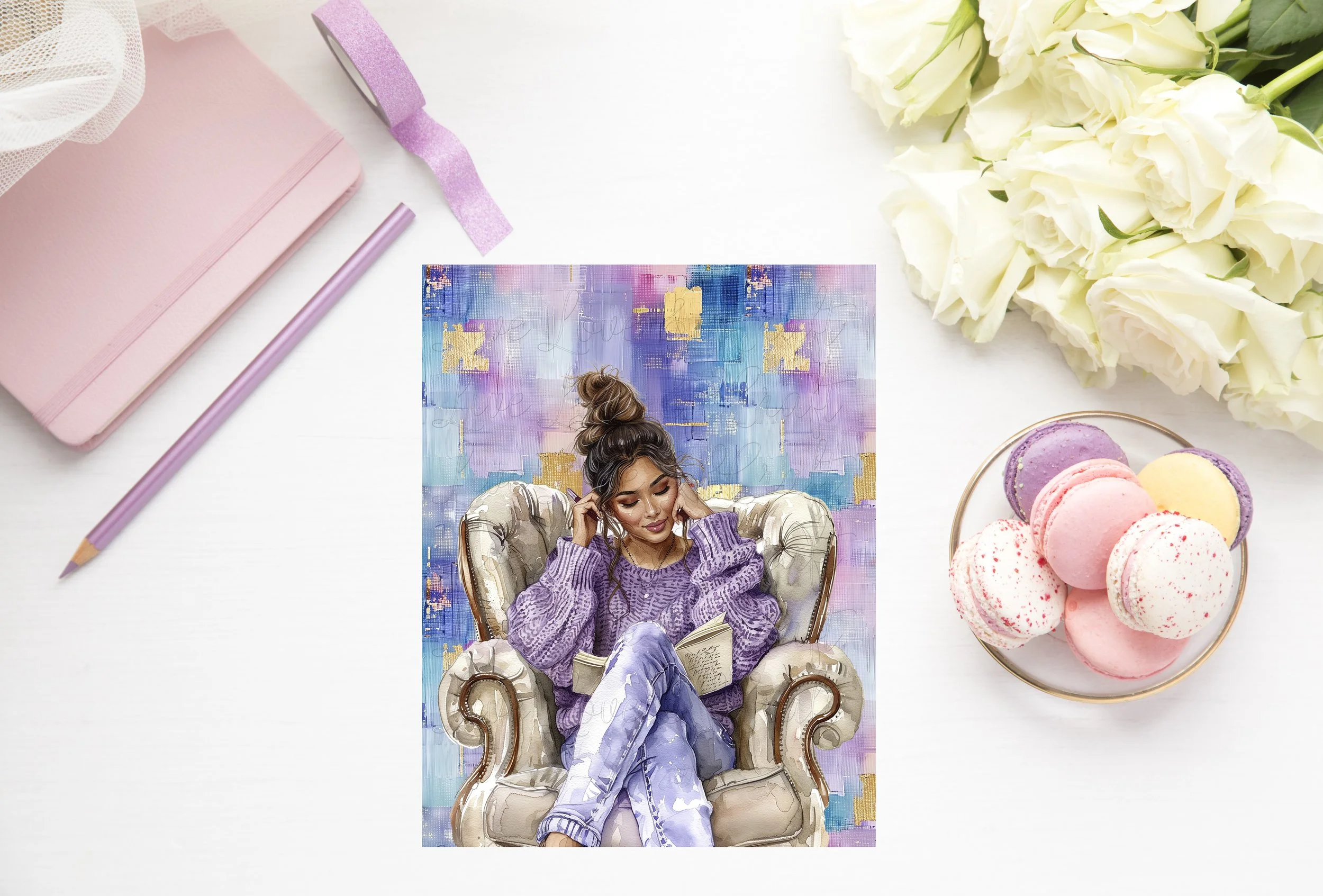 LLC Disc Planner - Me Time is the Little Things! (Violet).