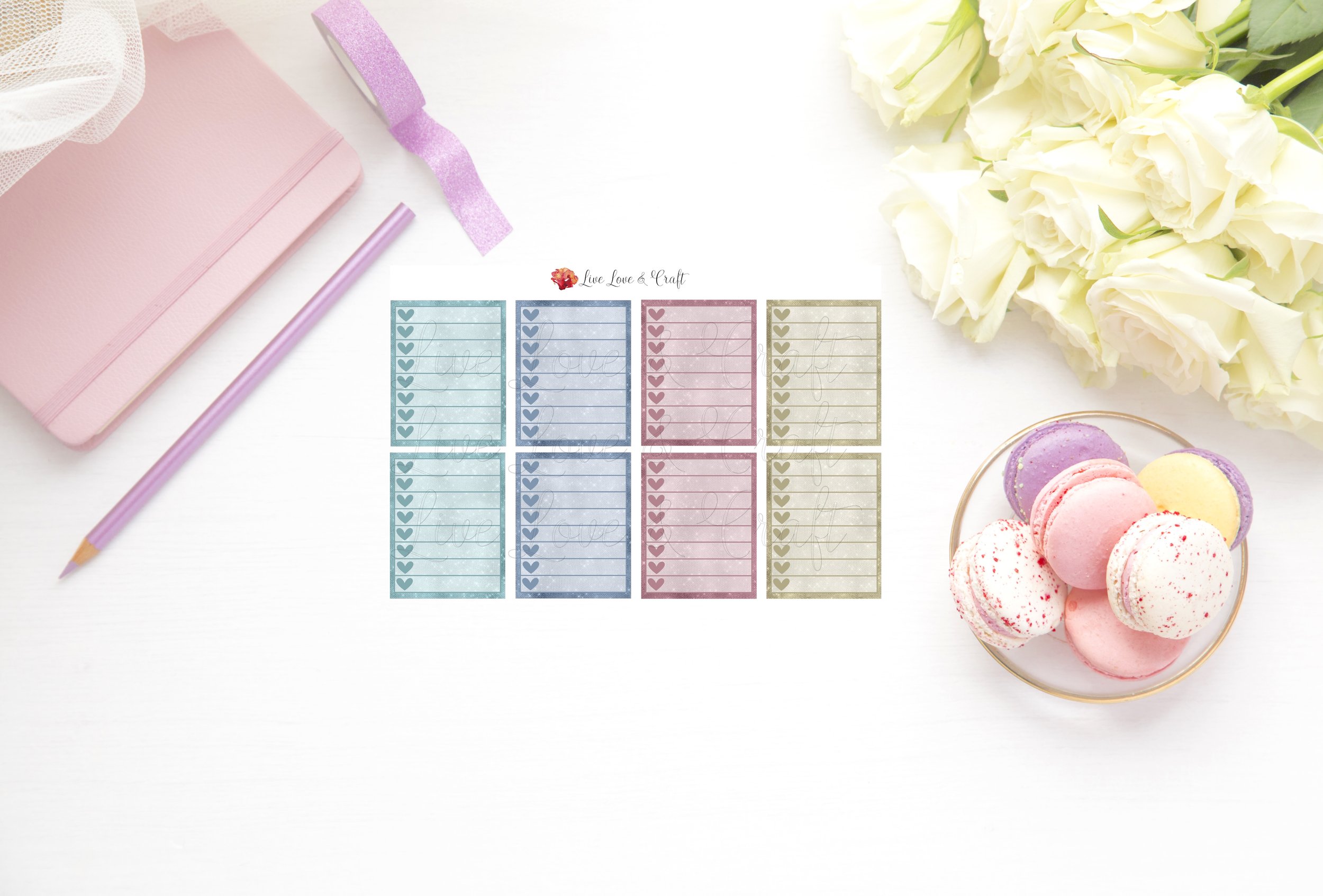 Checklist Shadow Boxes - Christmas in Paris!