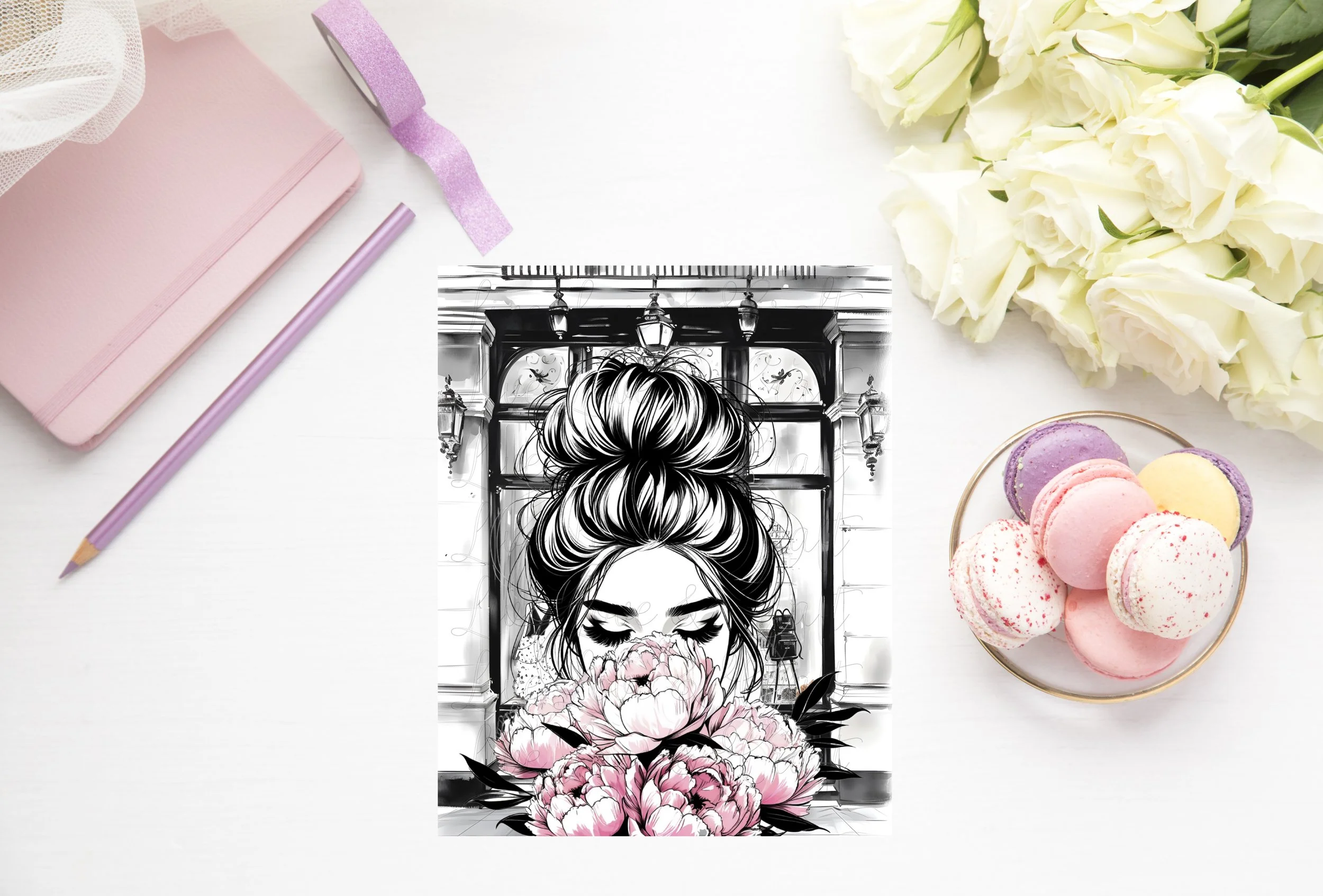 LLC Classic Disc Planner - Fall in Love with Taking Care of Yourself! Style #1.