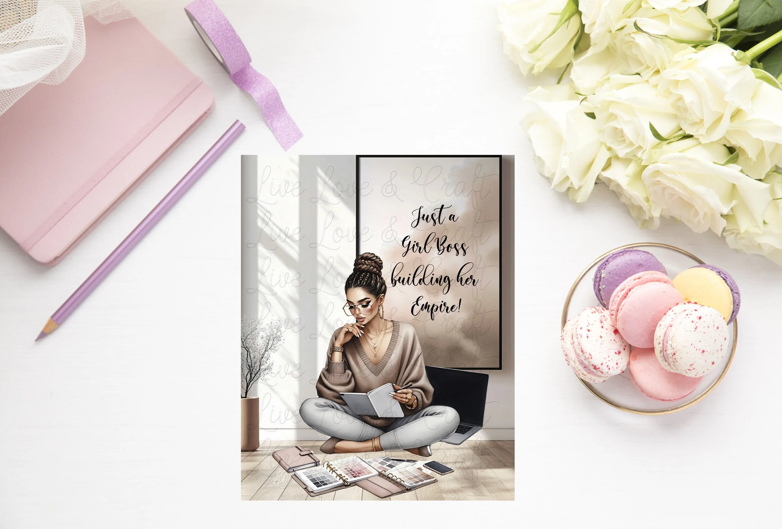 LLC Disc Planner - Just a Girl Boss Building her Empire!